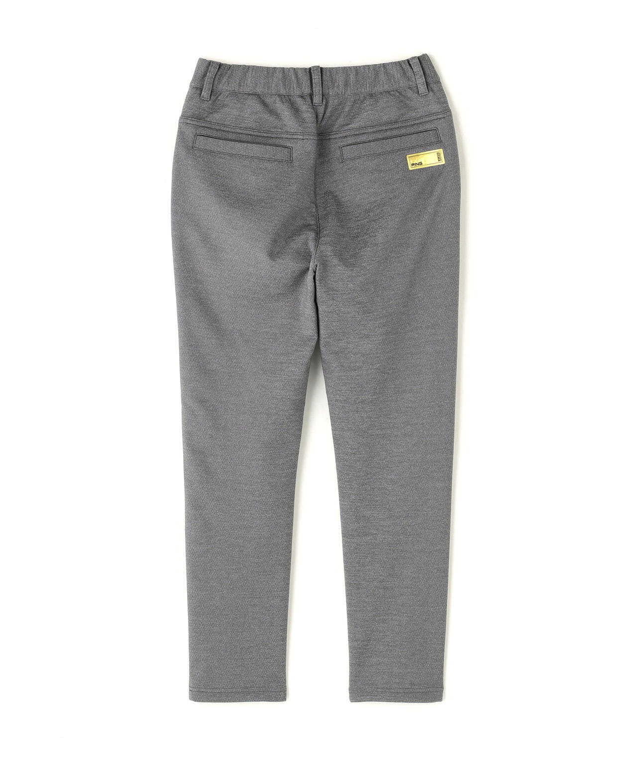 【PING APPAREL】全方向ストレッチ 接結裏メッシュスウェットテーパードパンツ <GOLD> (LADIES)