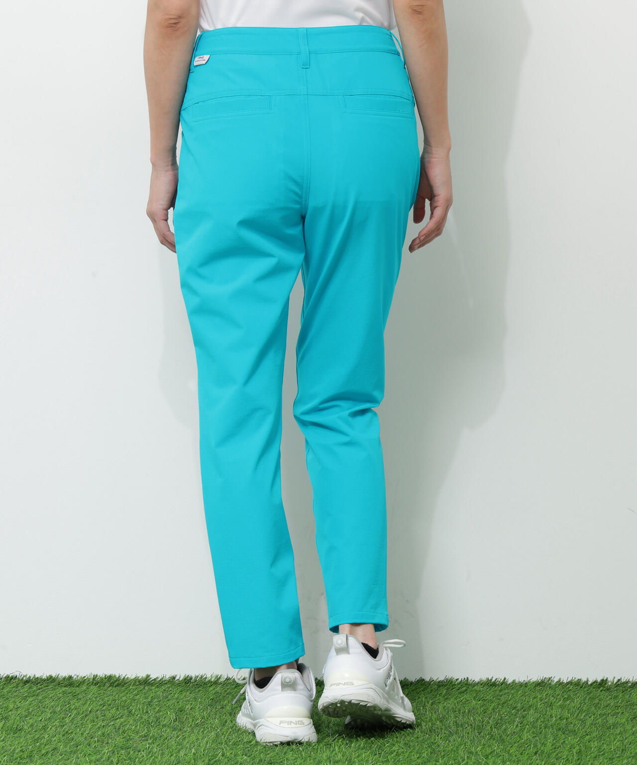 【PING APPAREL】全方向ストレッチ二重織フィット&ストレッチワンタックテーパードパンツ<PERFORMANCE> (LADIES)