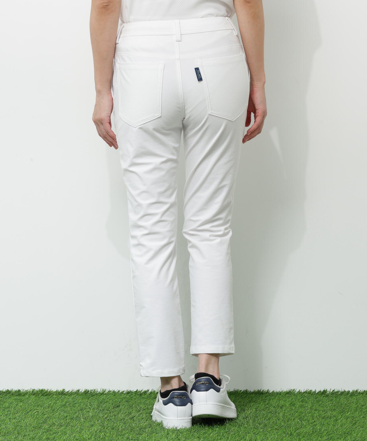 【PING APPAREL】全方向ストレッチツイルテーパードパンツ <NATIVE> (LADIES)