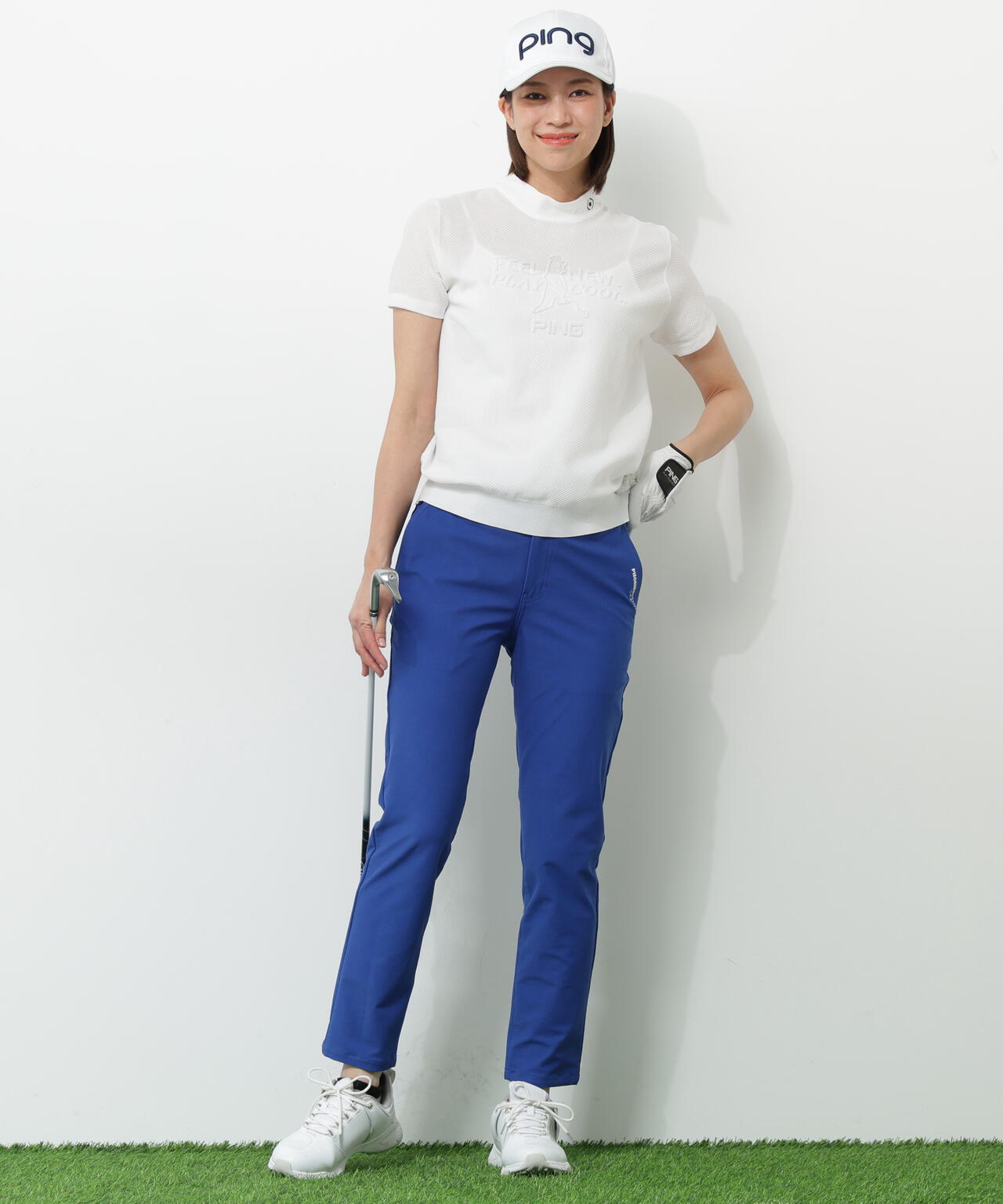 【PING APPAREL】全方向ストレッチツイルテーパードパンツ <NATIVE> (LADIES)