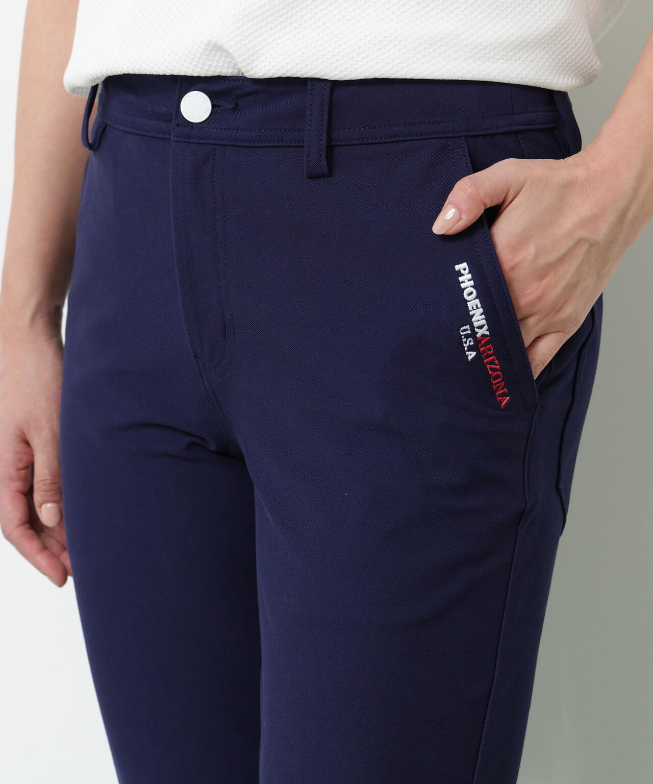 【PING APPAREL】全方向ストレッチツイルテーパードパンツ <NATIVE> (LADIES)
