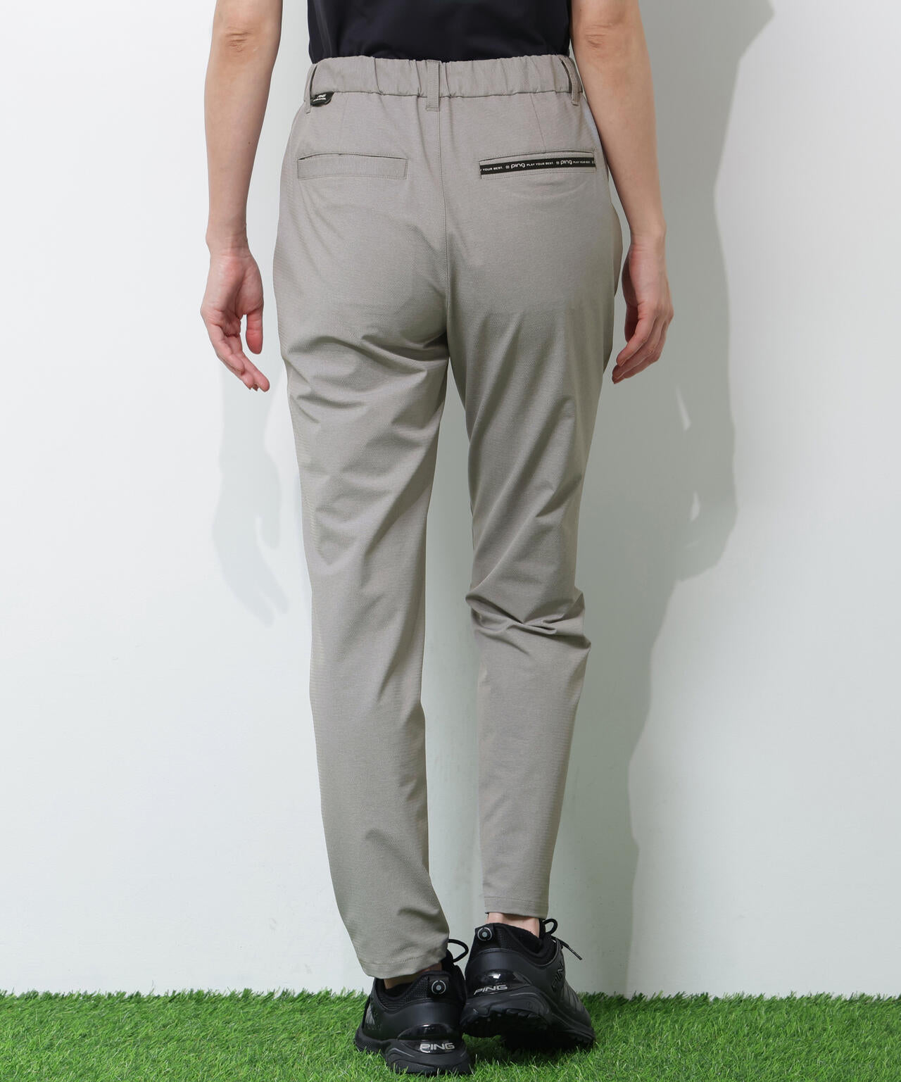【PING APPAREL】全方向ストレッチドビーワンタックテーパードパンツ <PERFORMANCE> (LADIES)