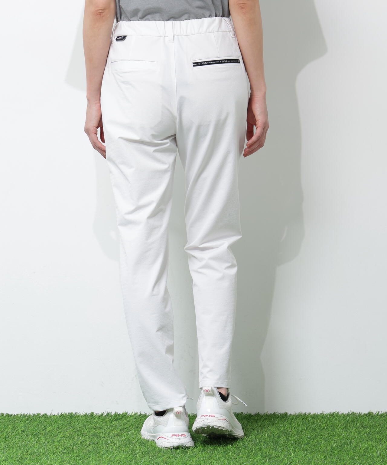 【PING APPAREL】全方向ストレッチドビーワンタックテーパードパンツ <PERFORMANCE> (LADIES)