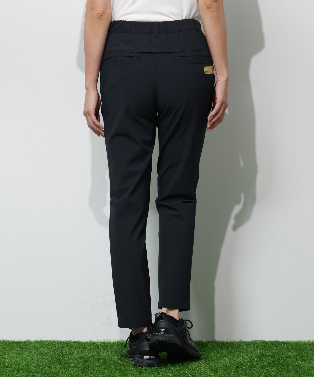 【PING APPAREL】全方向ストレッチドライタッチリップストップパンツ <GOLD> (LADIES)
