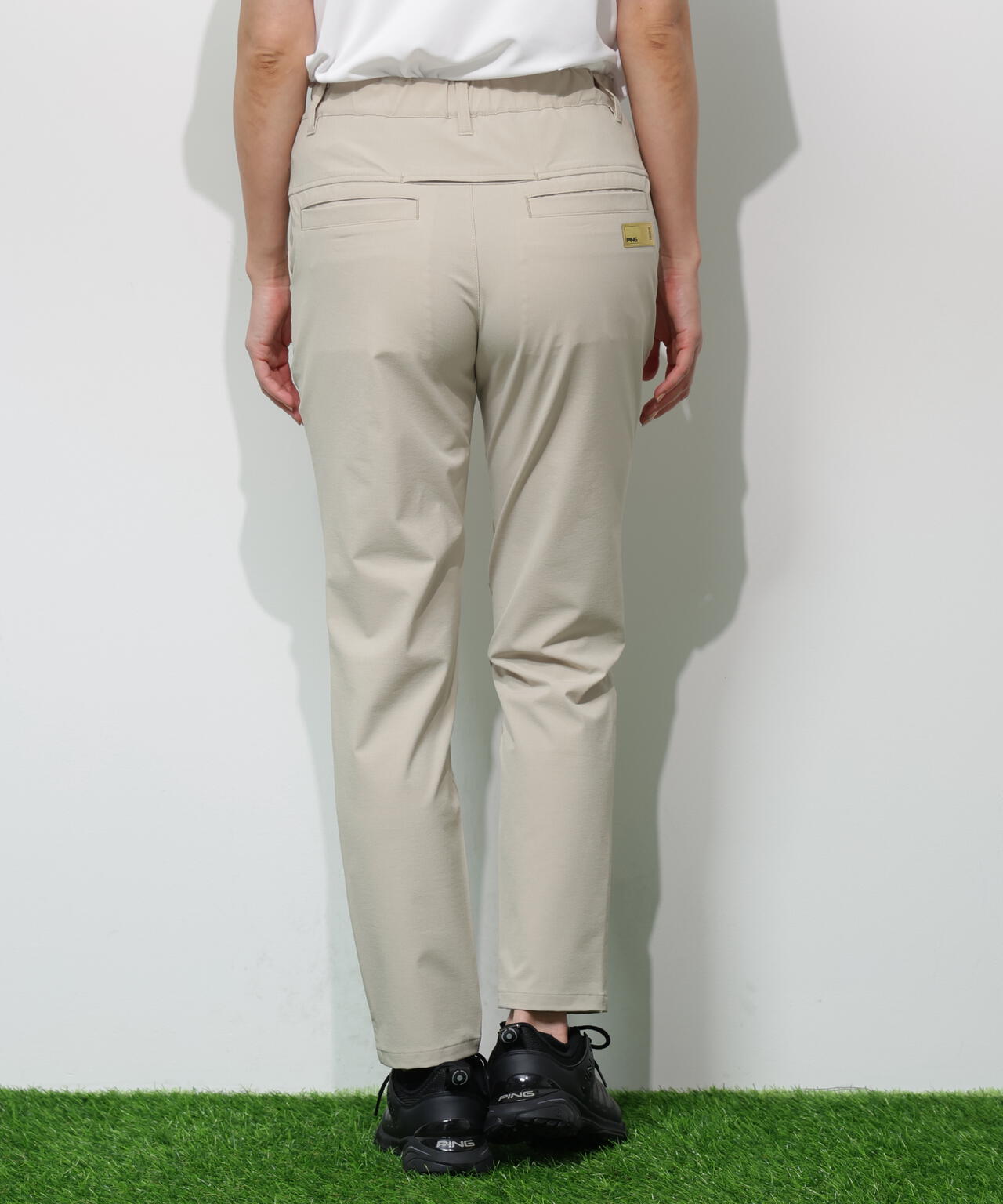 【PING APPAREL】全方向ストレッチドライタッチリップストップパンツ <GOLD> (LADIES)