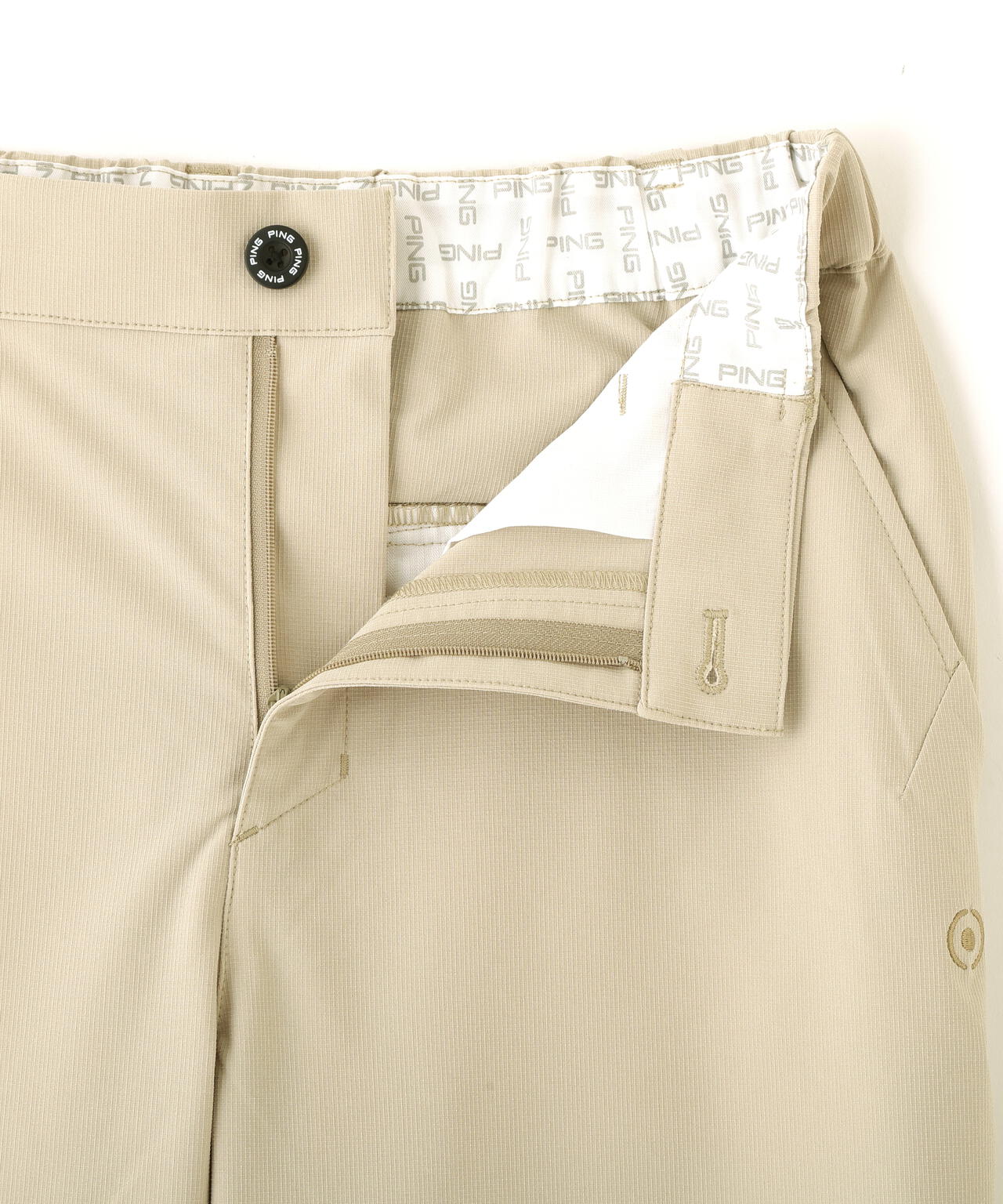 【PING APPAREL】全方向ストレッチドライタッチリップストップパンツ <GOLD> (LADIES)