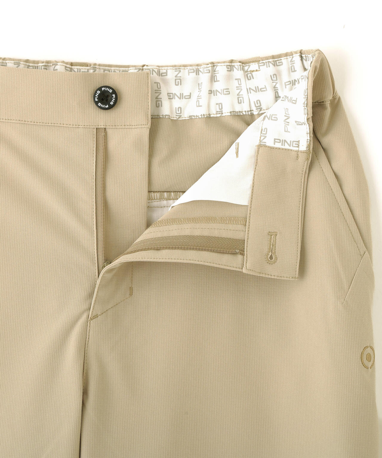 【PING APPAREL】全方向ストレッチドライタッチリップストップパンツ <GOLD> (LADIES)