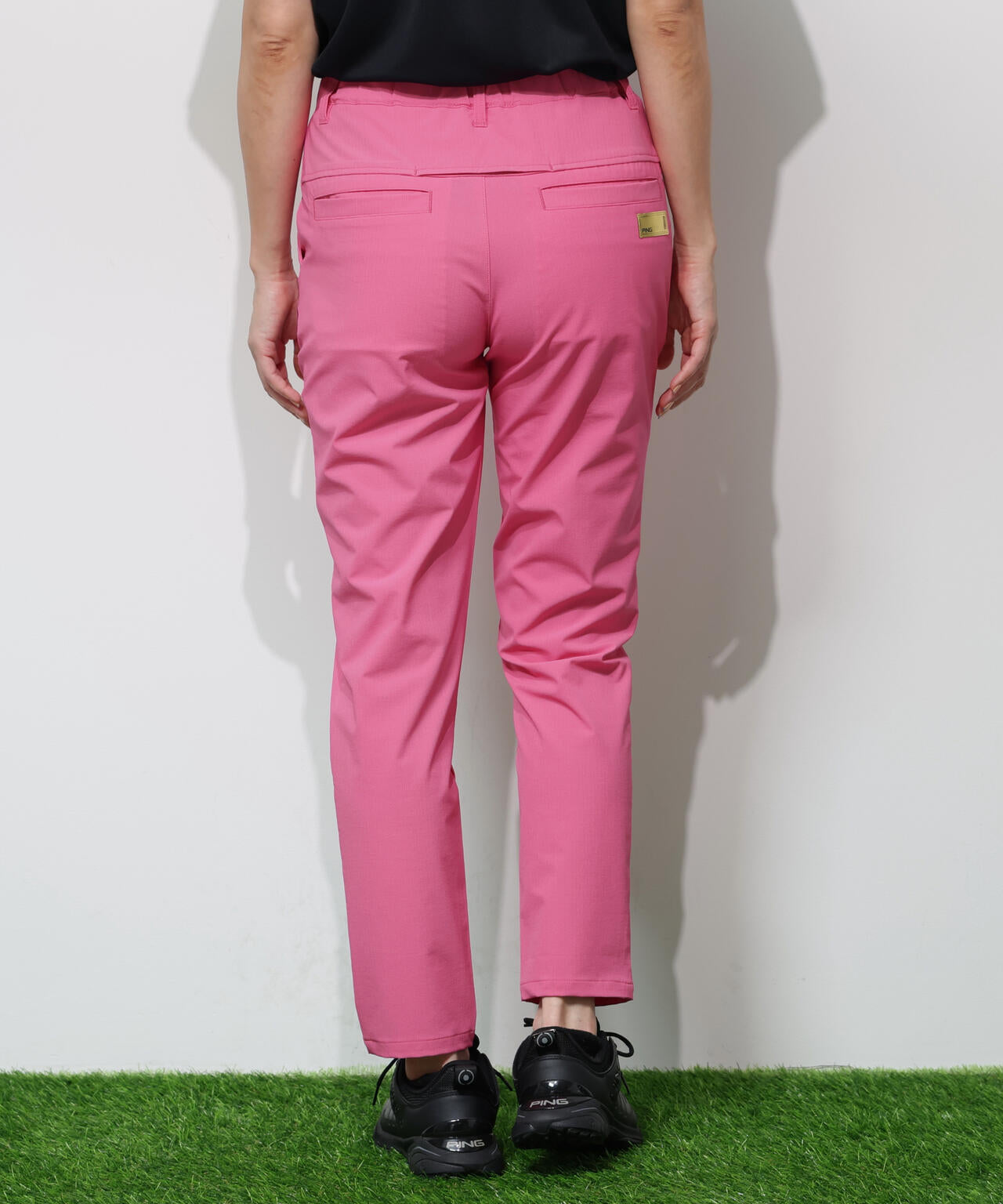 【PING APPAREL】全方向ストレッチドライタッチリップストップパンツ <GOLD> (LADIES)