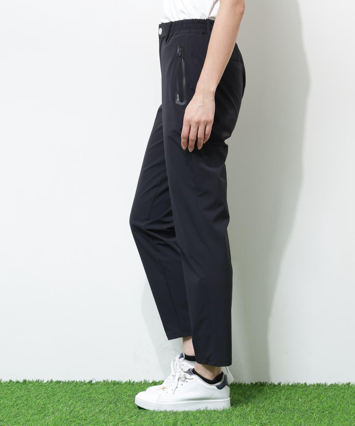 【PING APPAREL】【接触冷感・ストレッチ】テーパードパンツ <GOLD> (LADIES)