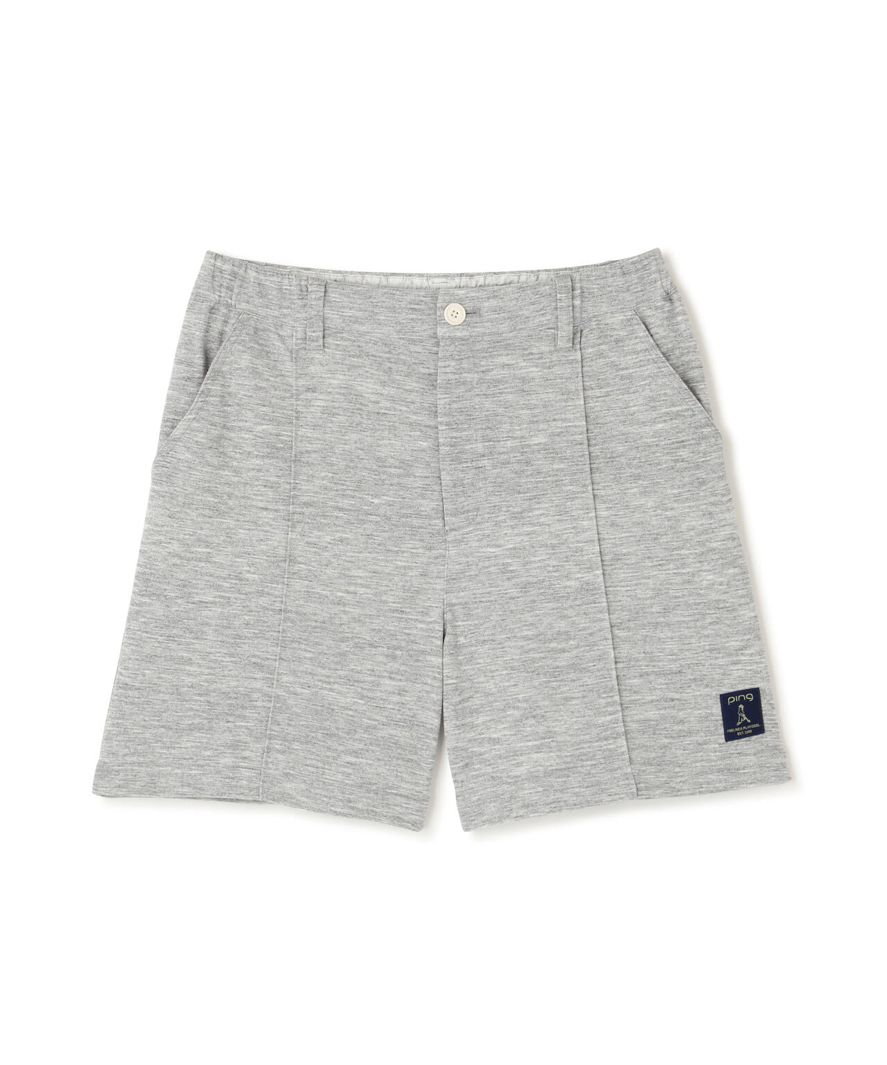 【PING APPAREL】全方向ストレッチダブルフェイスドライミックスアイストーンショートパンツ <NATIVE> (LADIES)