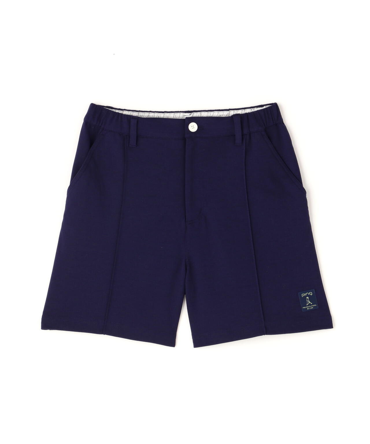 【PING APPAREL】全方向ストレッチダブルフェイスドライミックスアイストーンショートパンツ <NATIVE> (LADIES)