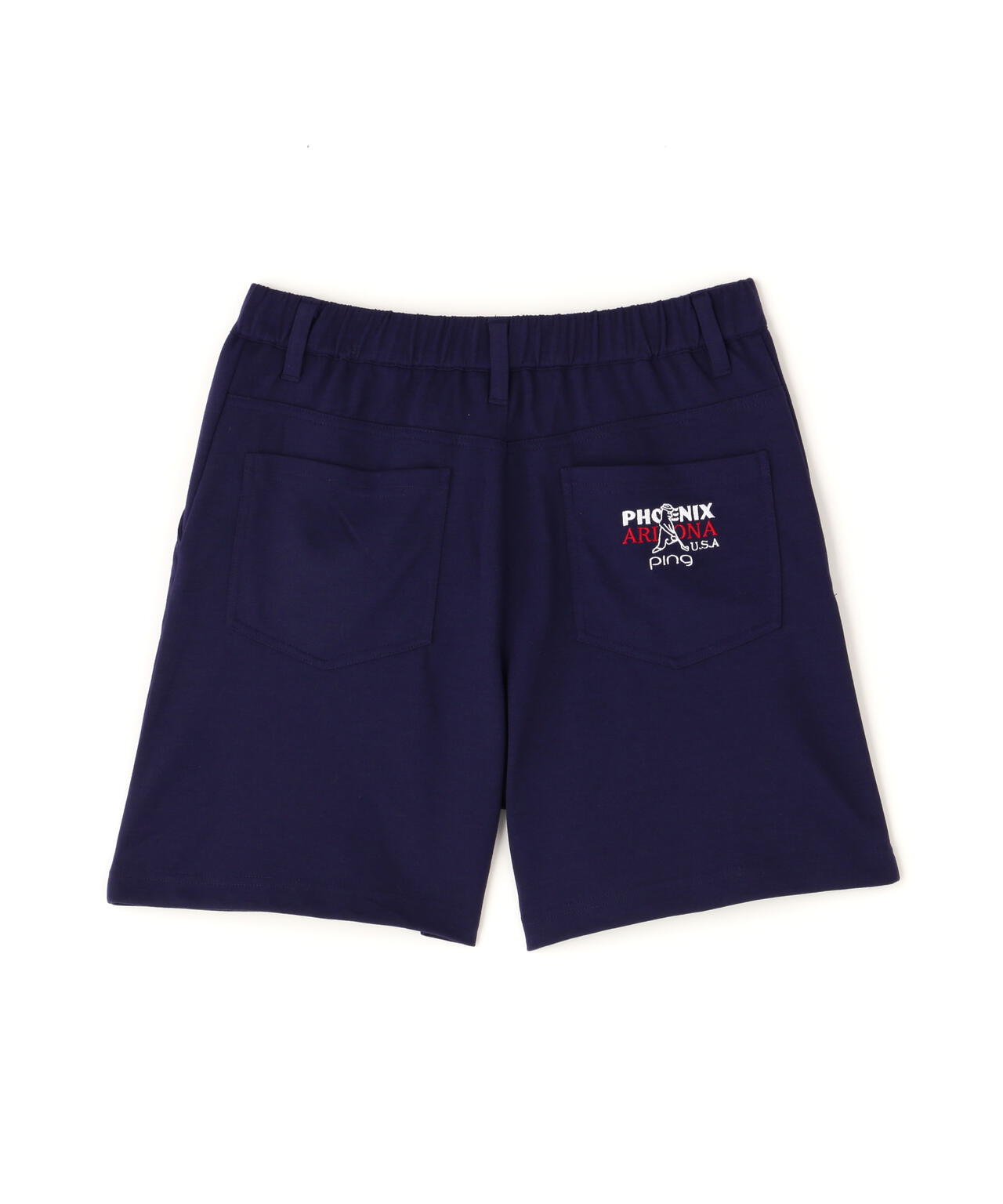 【PING APPAREL】全方向ストレッチダブルフェイスドライミックスアイストーンショートパンツ <NATIVE> (LADIES)