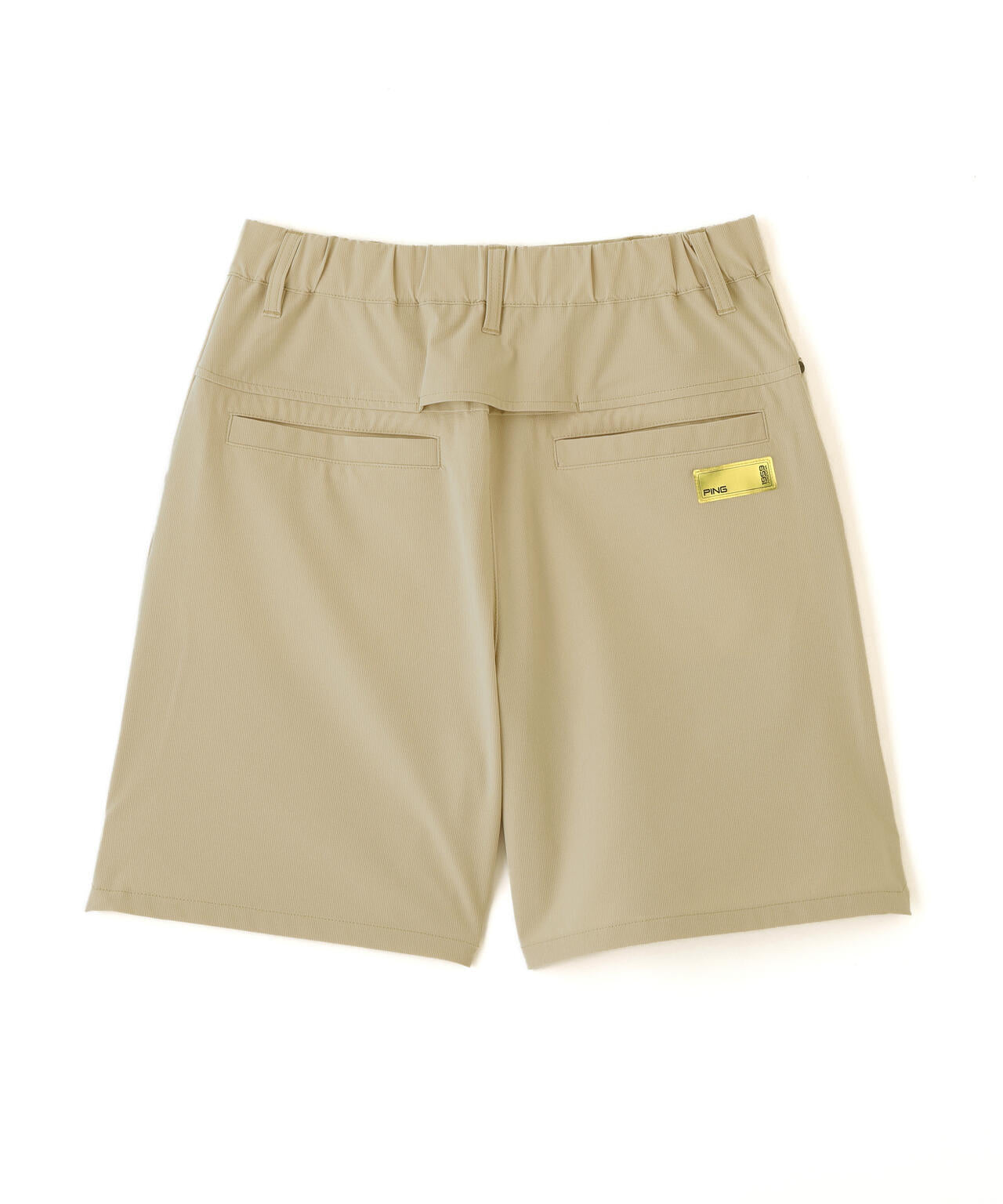 【PING APPAREL】全方向ストレッチドライタッチリップストップショートパンツ <GOLD> (LADIES)