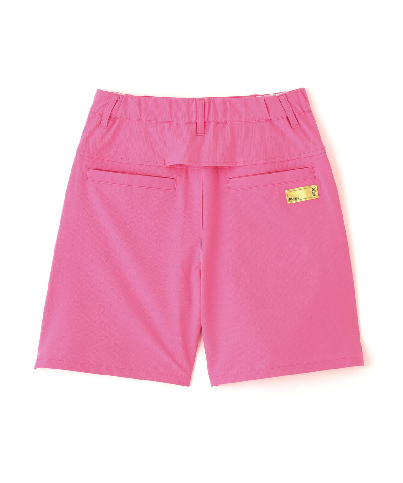 【PING APPAREL】全方向ストレッチドライタッチリップストップショートパンツ <GOLD> (LADIES)