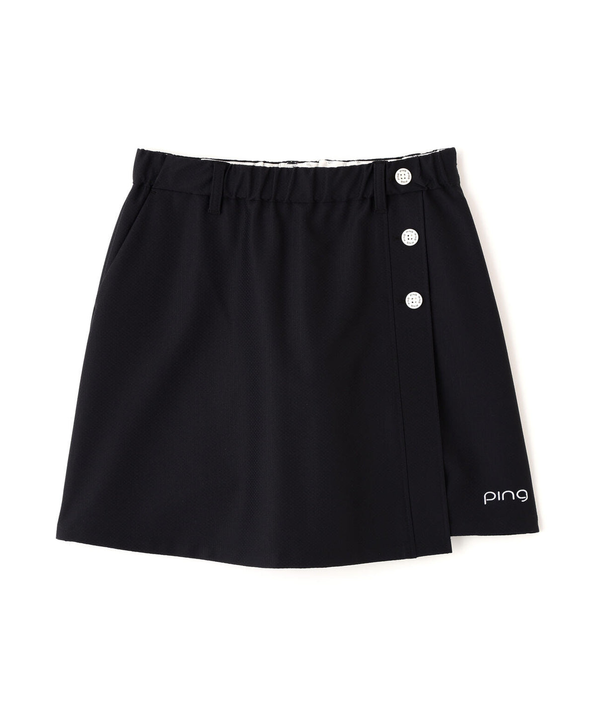 【PING APPAREL】【UVカット・透け防止・ストレッチ】ドビーショートパンツ <GOLD> (LADIES)