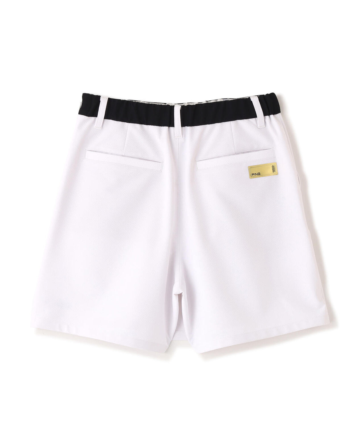 【PING APPAREL】【UVカット・透け防止・ストレッチ】ドビーショートパンツ <GOLD> (LADIES)
