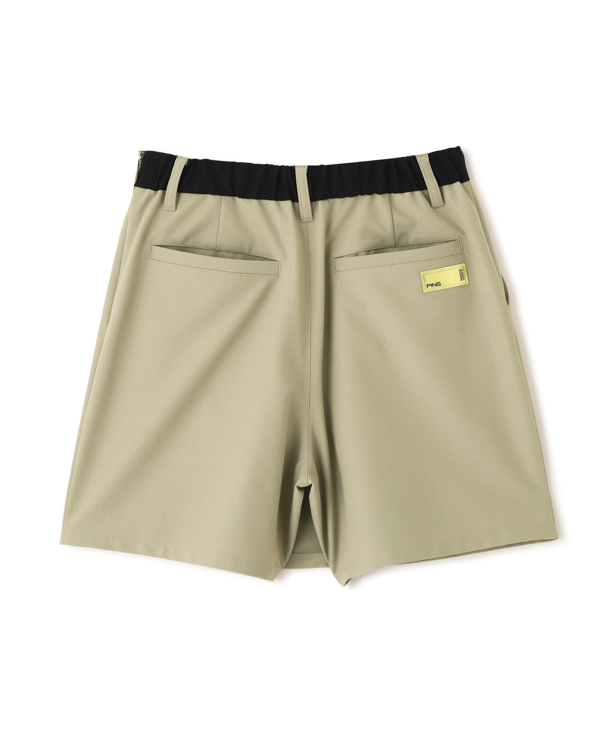 【PING APPAREL】【UVカット・透け防止・ストレッチ】ドビーショートパンツ <GOLD> (LADIES)