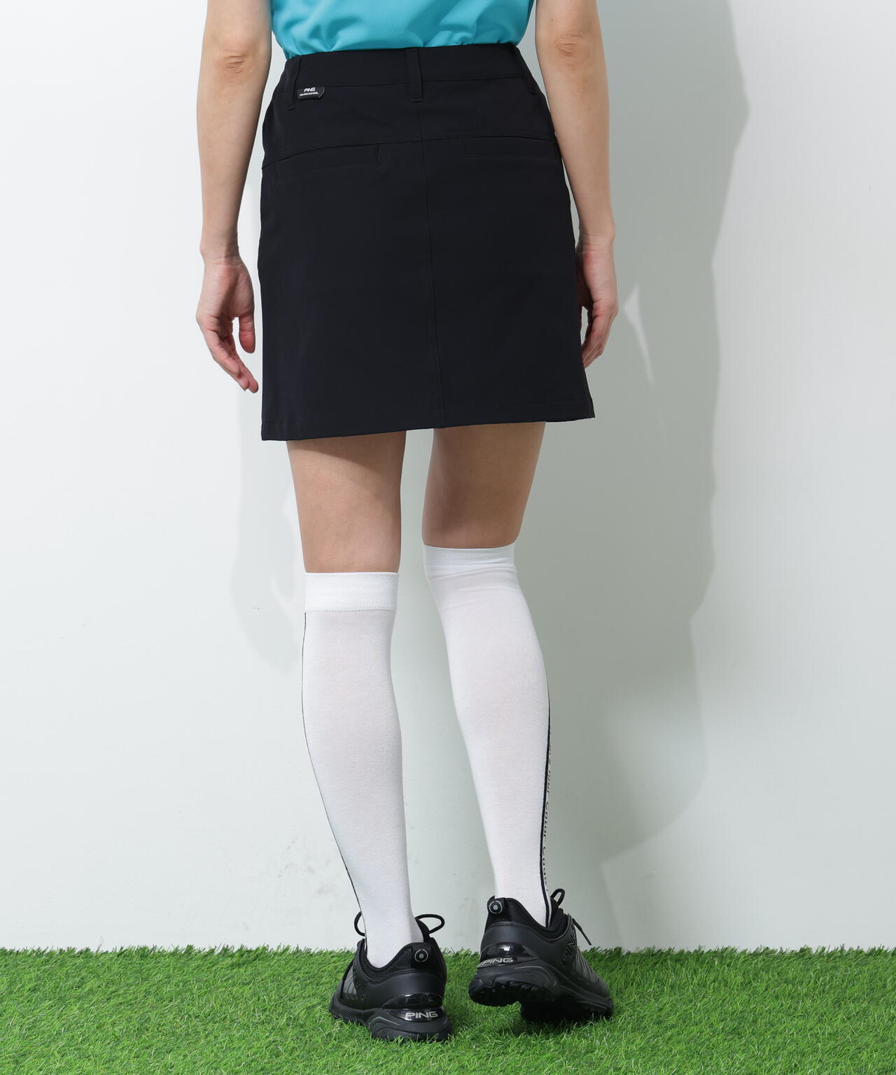 【PING APPAREL】全方向ストレッチ二重織フィット&ストレッチ台形スカート <PERFORMANCE> (LADIES)