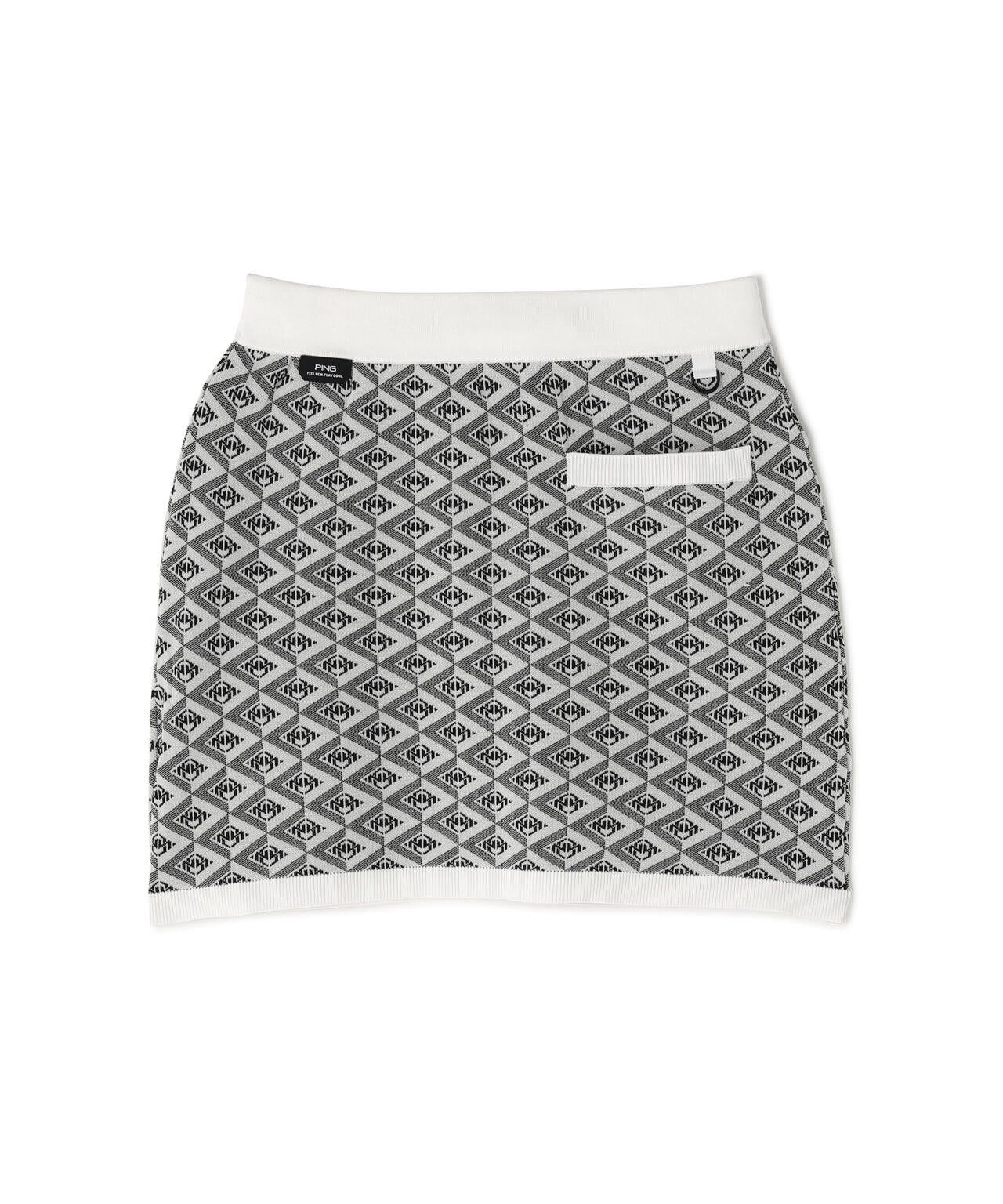 【PING APPAREL】AZモノグラムジャカードニットスカート <PERFORMANCE> (LADIES)