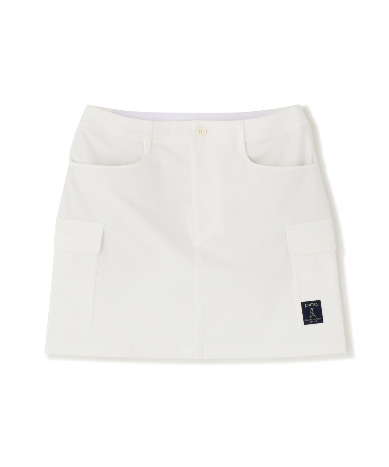 【PING APPAREL】全方向ストレッチニットツイル フィット&ストレッチサイドポケットスカート <NATIVE> (LADIES)