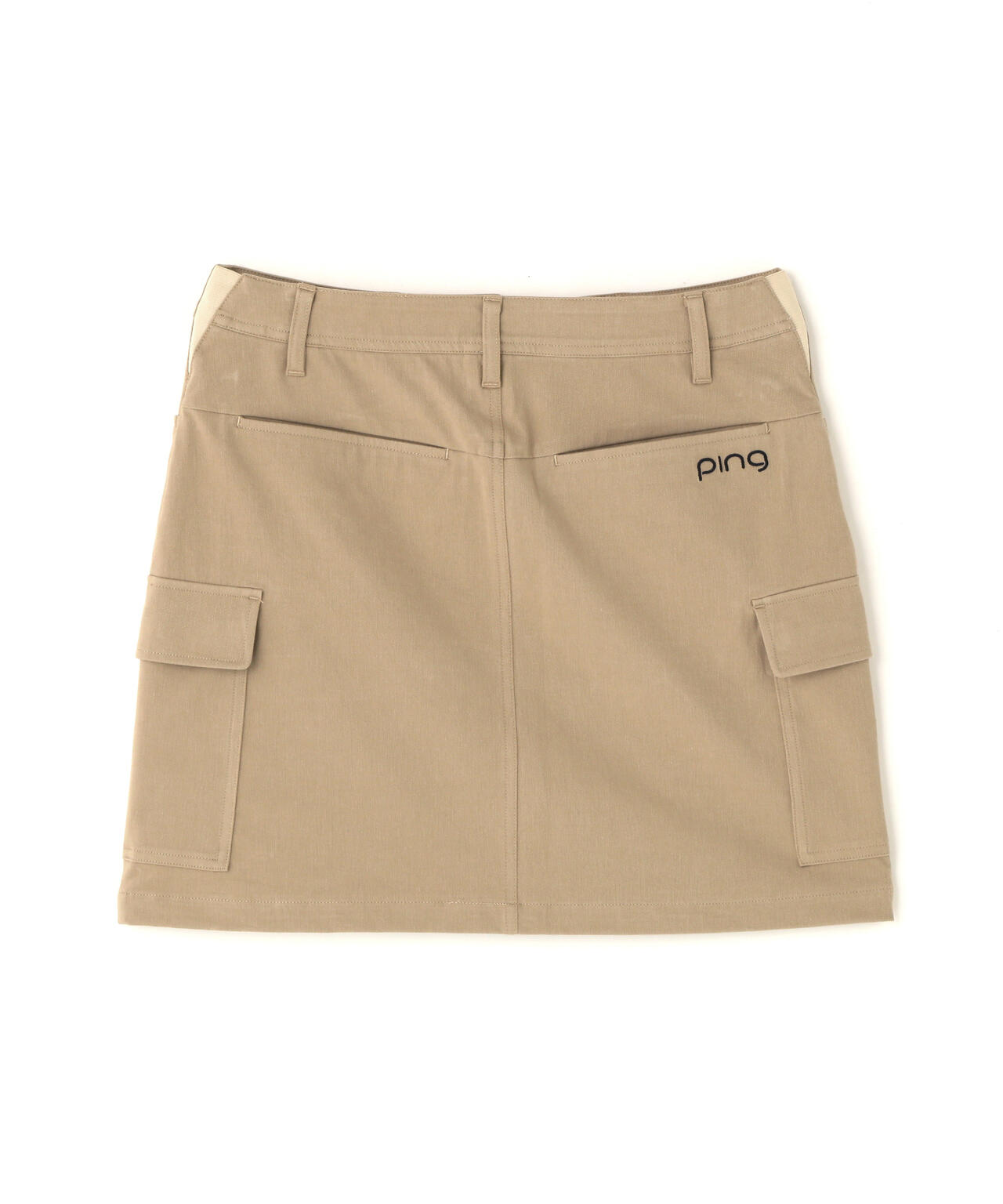 【PING APPAREL】全方向ストレッチニットツイル フィット&ストレッチサイドポケットスカート <NATIVE> (LADIES)