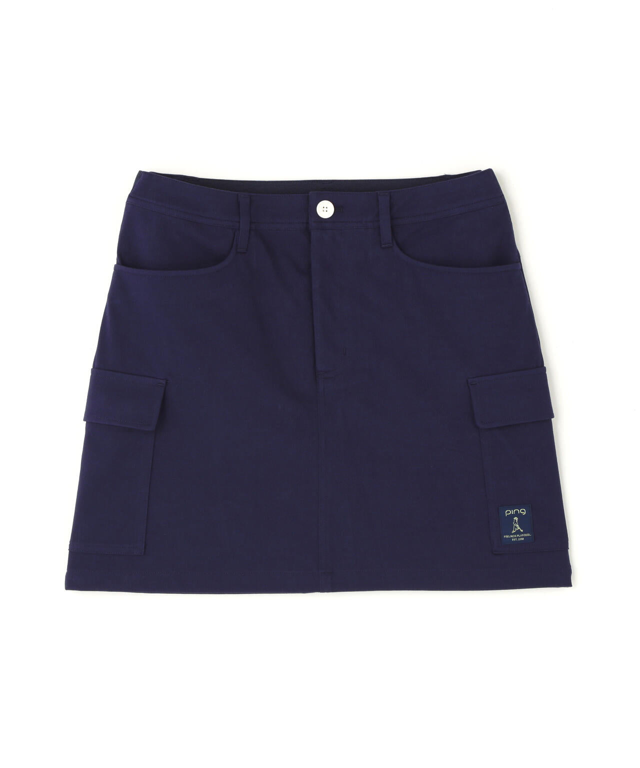 【PING APPAREL】全方向ストレッチニットツイル フィット&ストレッチサイドポケットスカート <NATIVE> (LADIES)