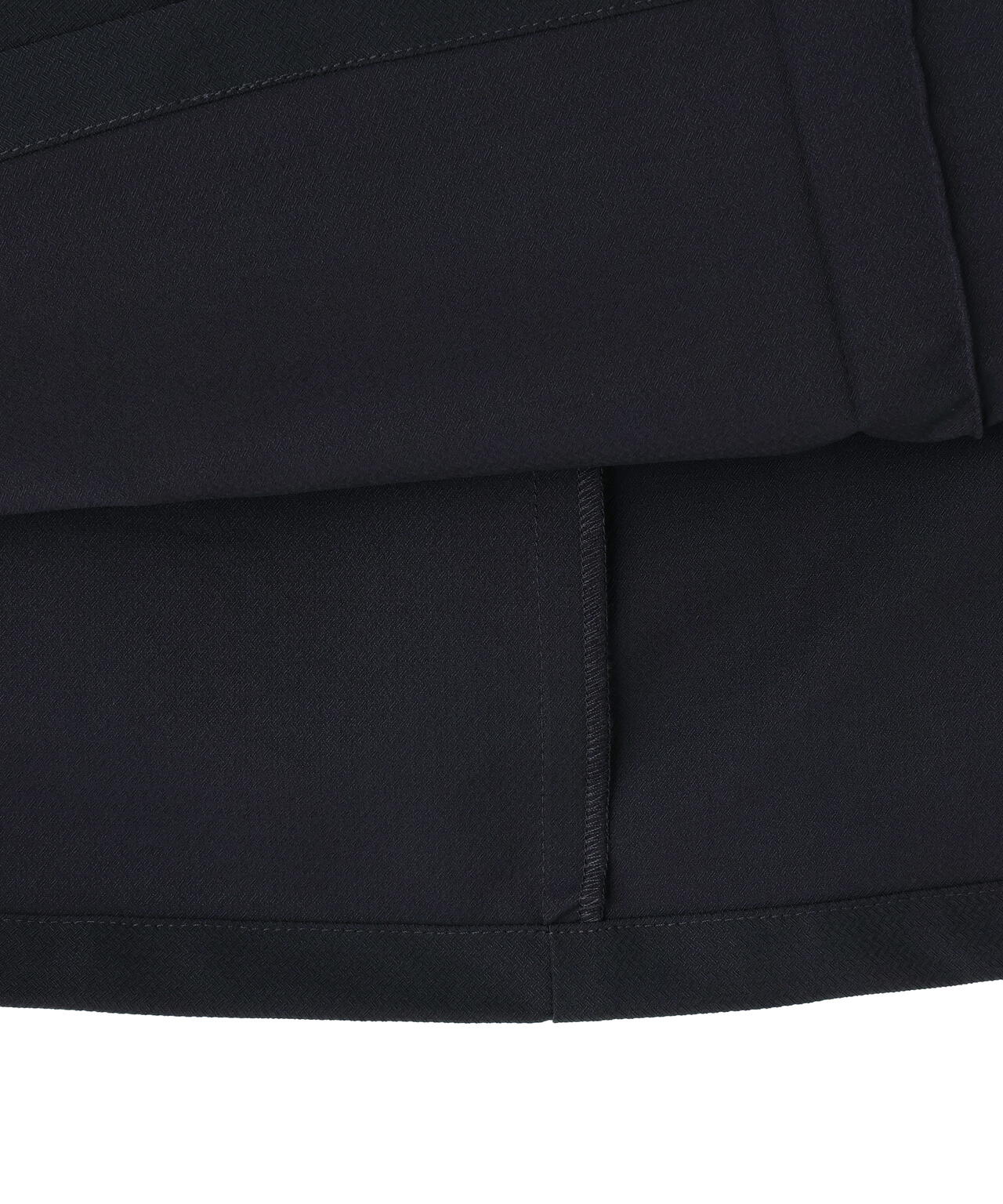 ストレッチドビーサイドプリーツスカート