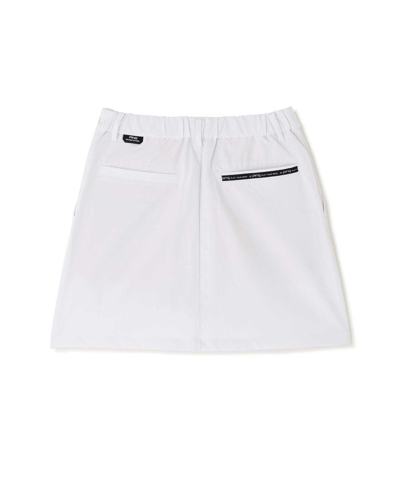 ストレッチドビーサイドプリーツスカート