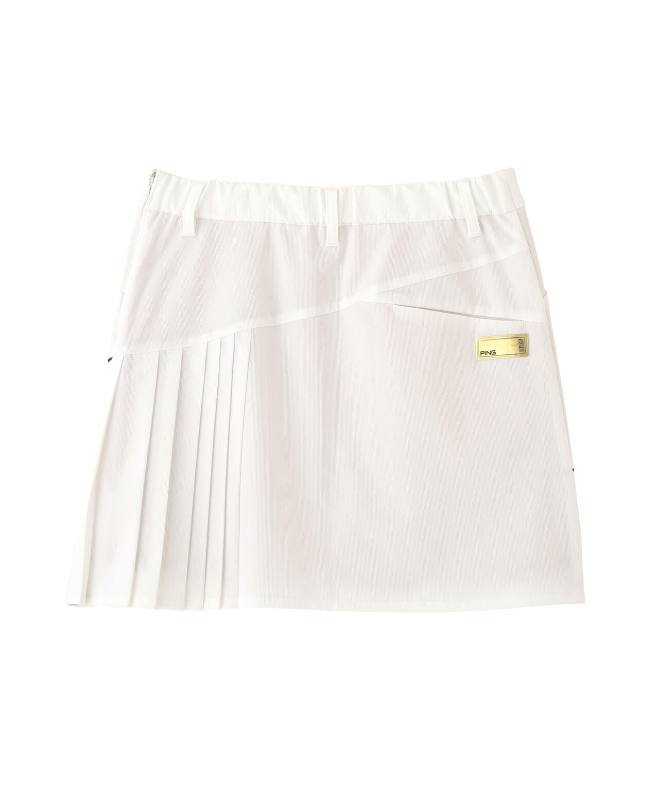 【PING APPAREL】ドライタッチリップストップスカート <GOLD> (LADIES)