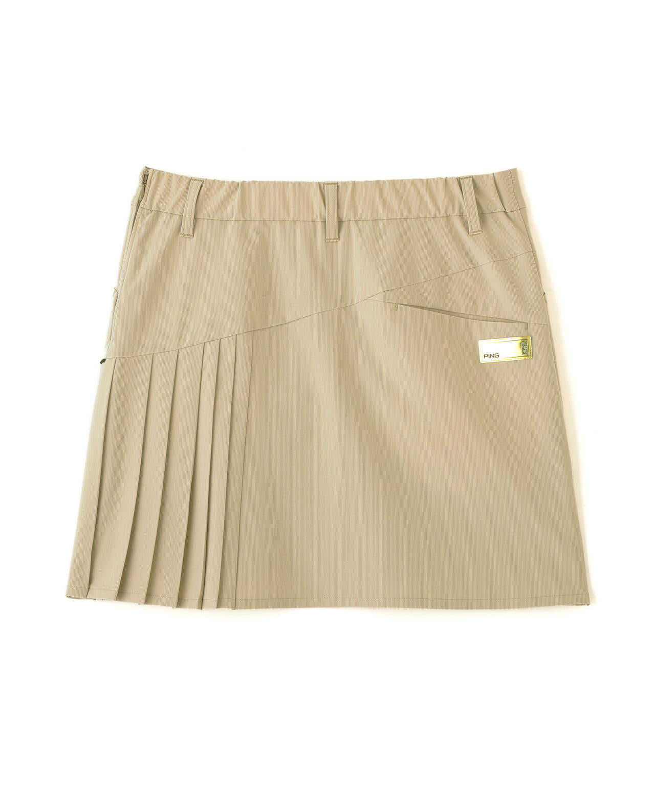 【PING APPAREL】ドライタッチリップストップスカート <GOLD> (LADIES)