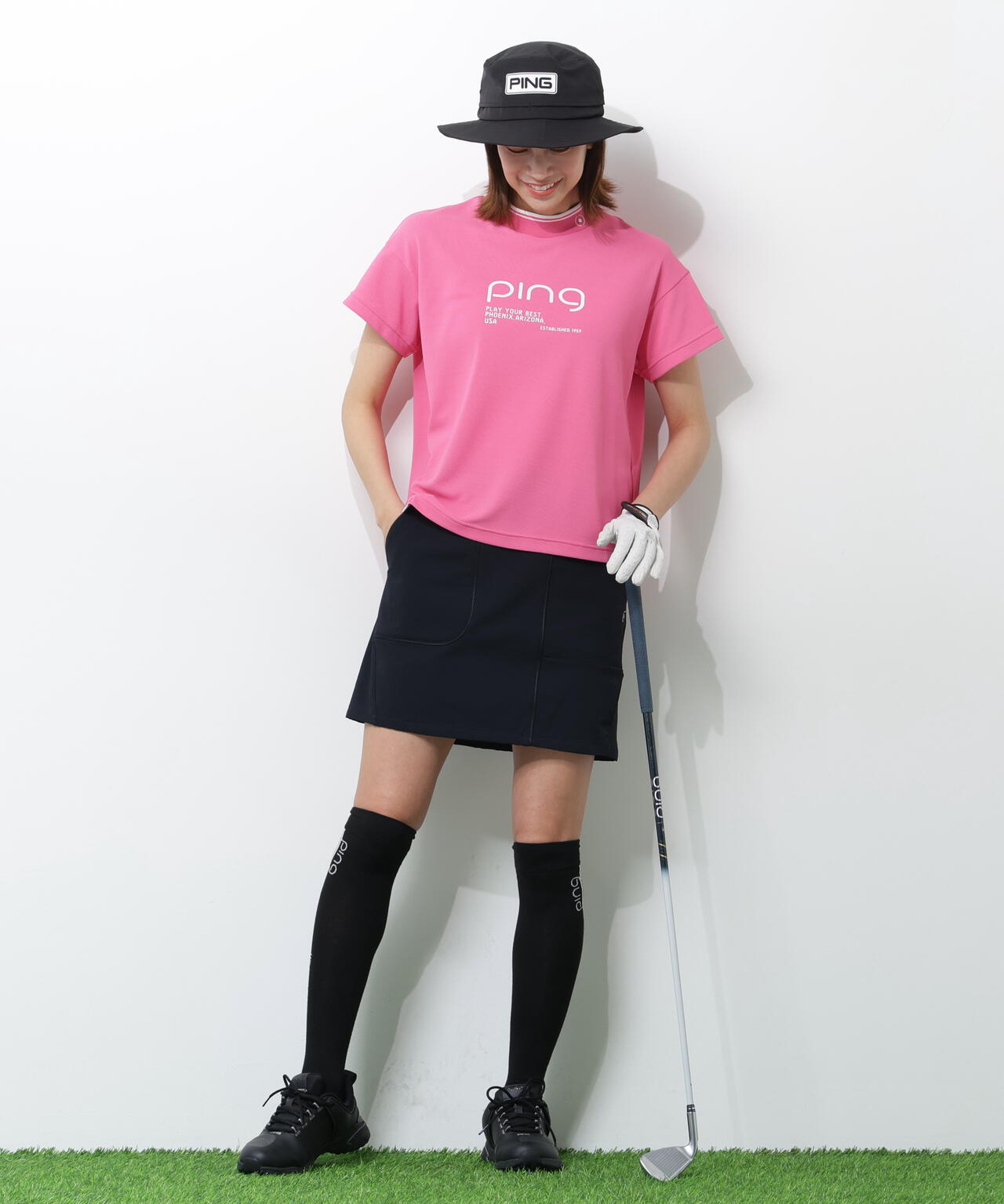 【PING APPAREL】パイピングスカート <PERFORMANCE> (LADIES)