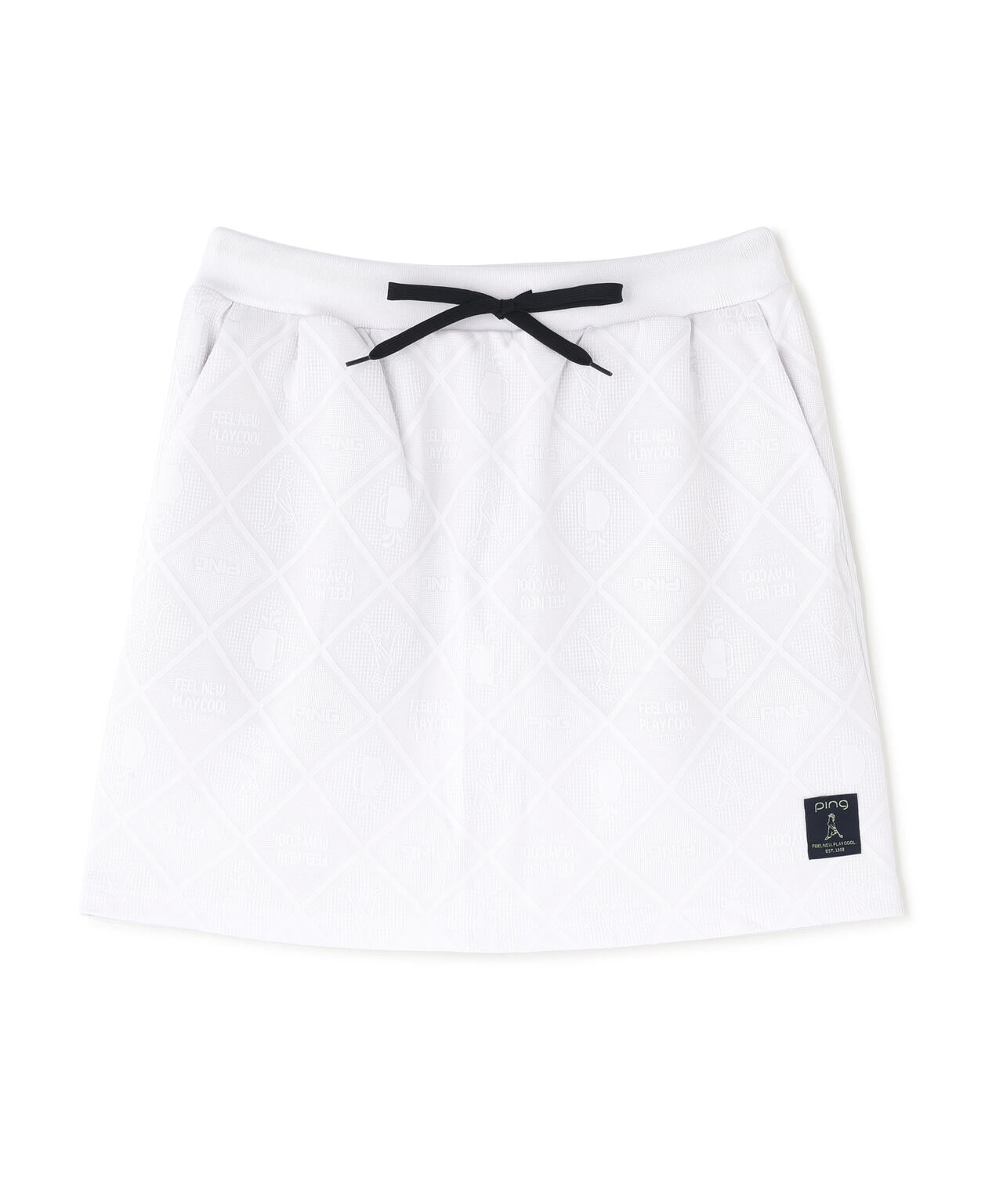 【PING APPAREL】全方向ストレッチMr.PINGジャガードスカート <NATIVE> (LADIES)
