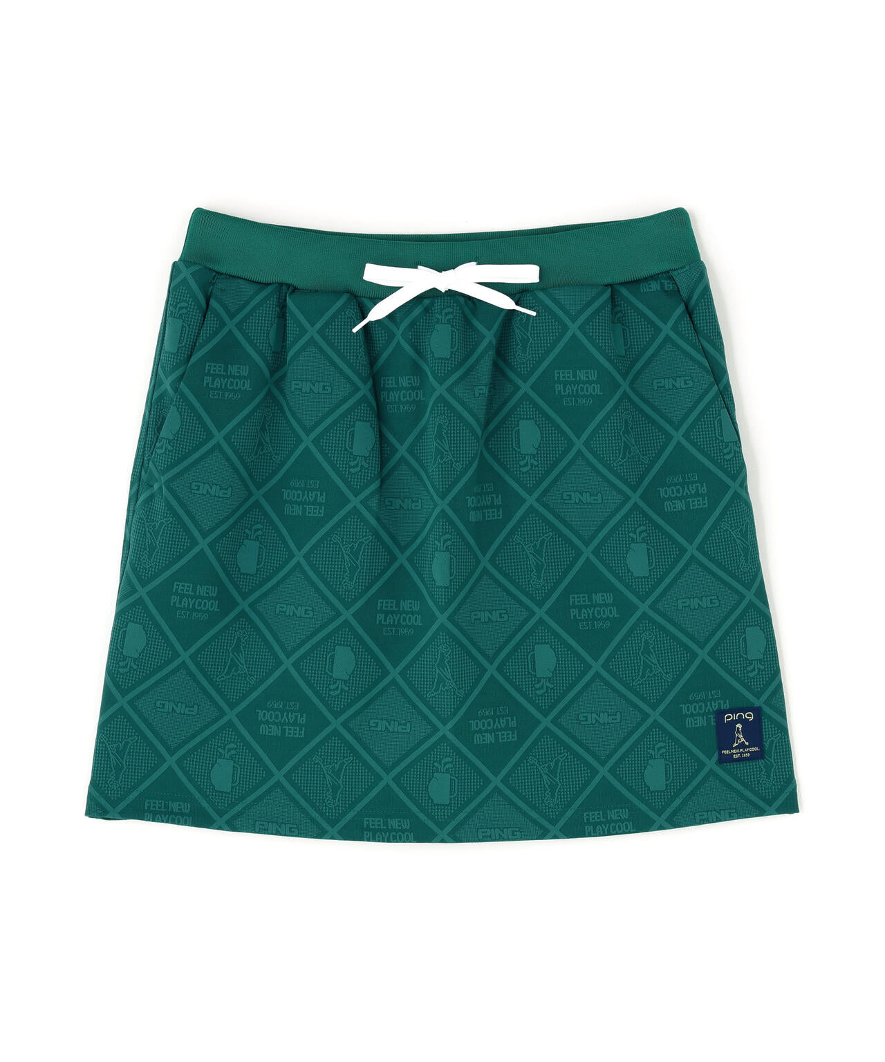 【PING APPAREL】全方向ストレッチMr.PINGジャガードスカート <NATIVE> (LADIES)