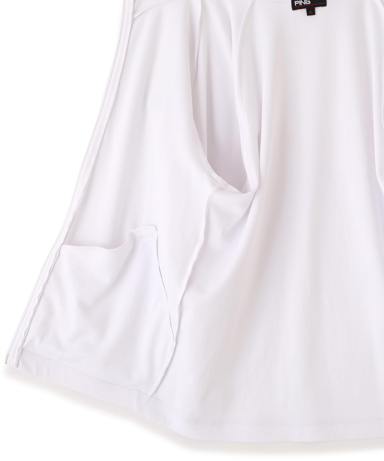 【PING APPAREL】【接触冷感・UVカット】フルジップカットソーフーディ <GOLD> (LADIES)