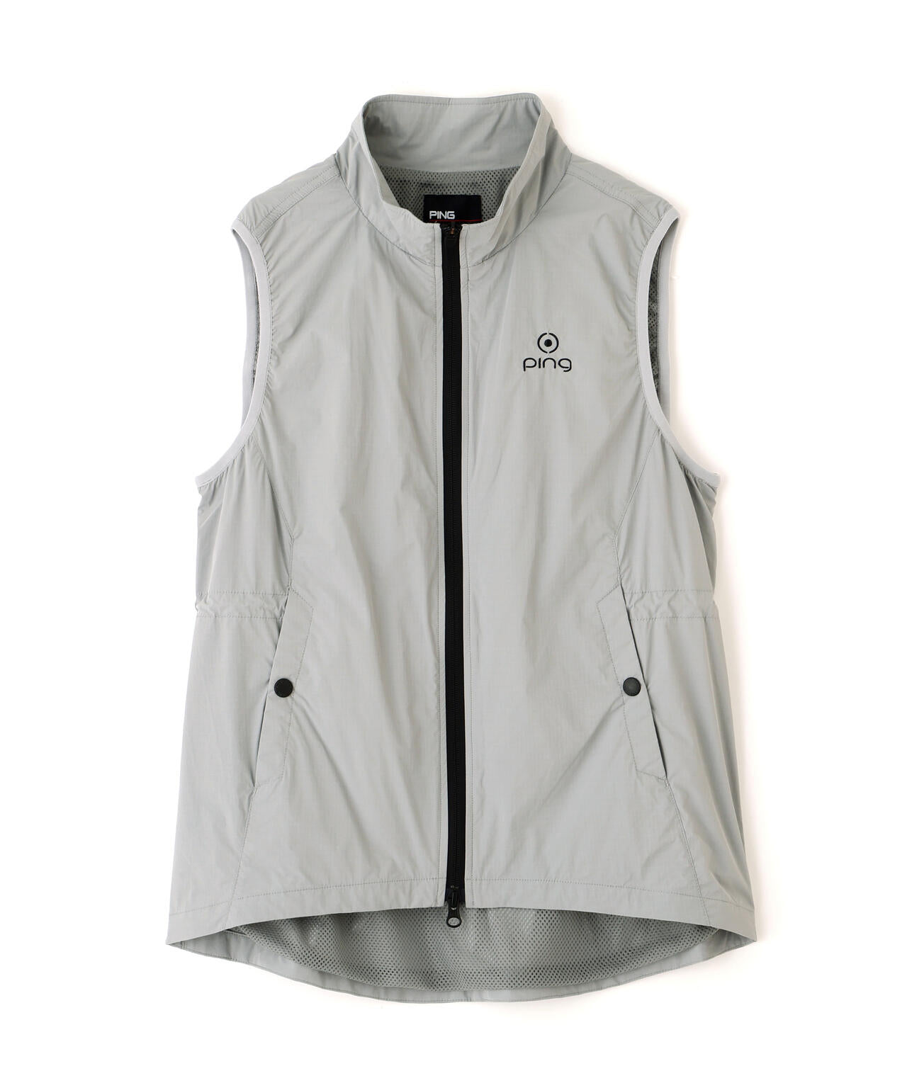 【PING APPAREL】ストレッチリップストップ高機能フルジップベスト <GOLD> (LADIES)