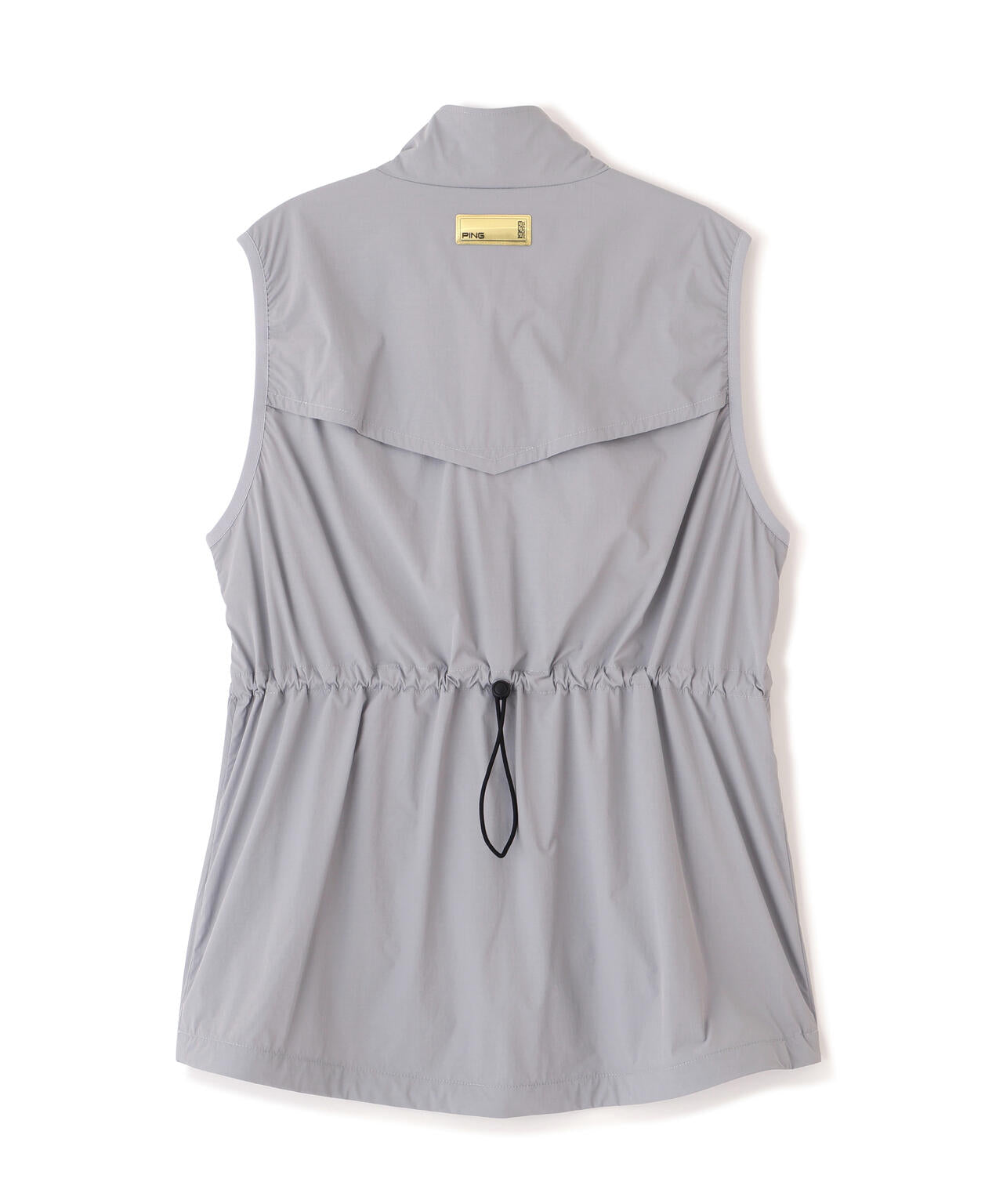 【PING APPAREL】ストレッチリップストップ高機能フルジップベスト <GOLD> (LADIES)