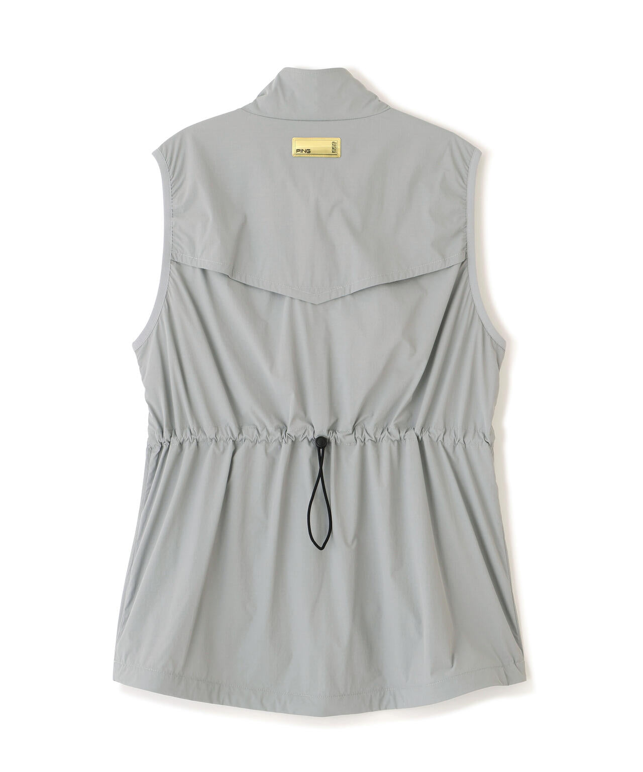 【PING APPAREL】ストレッチリップストップ高機能フルジップベスト <GOLD> (LADIES)