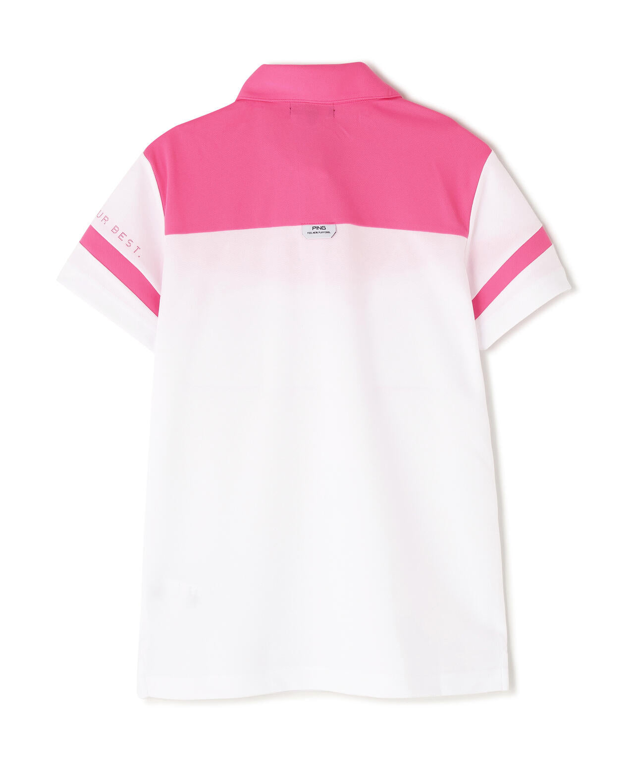 【PING APPAREL】エアロクルーカノコ半袖ポロシャツ <PERFORMANCE> (LADIES)
