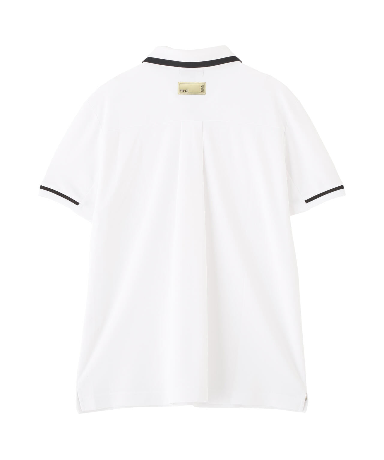 【PING APPAREL】サンベール×クールフローカノコ半袖ポロシャツ <GOLD> (LADIES)