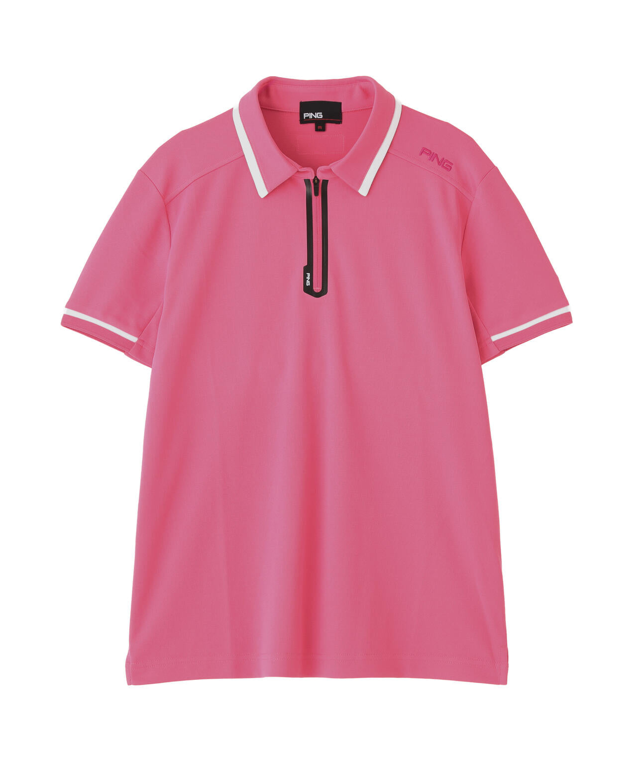 【PING APPAREL】サンベール×クールフローカノコ半袖ポロシャツ <GOLD> (LADIES)