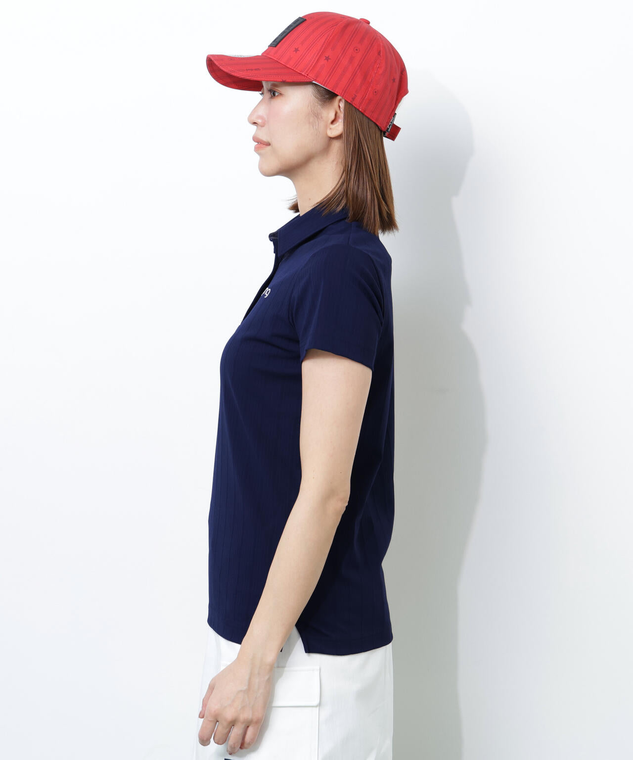 【PING APPAREL】EPIX変形ストレッチサッカー半袖ポロシャツ <NATIVE> (LADIES)