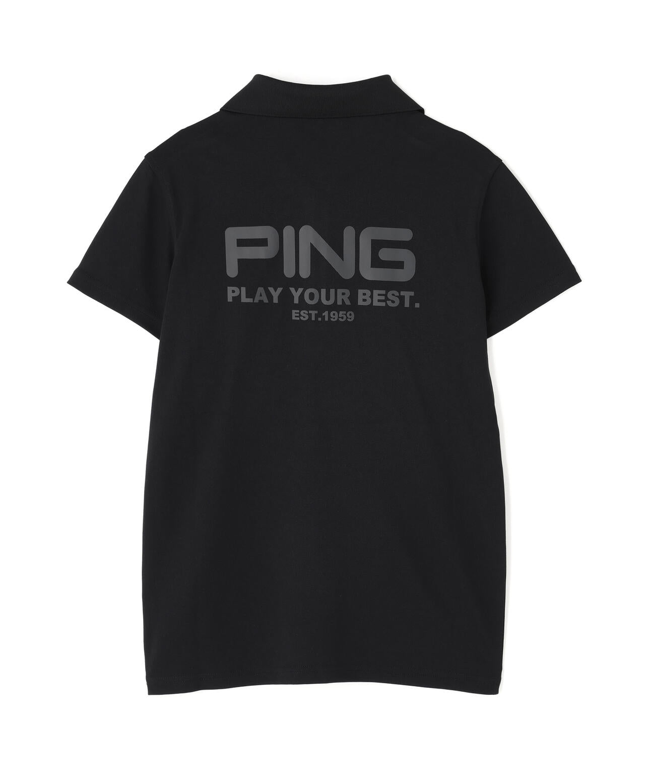 【PING APPAREL】PING SUPER SHELTER 06カノコ半袖ポロシャツ <PERFORMANCE> (LADIES)