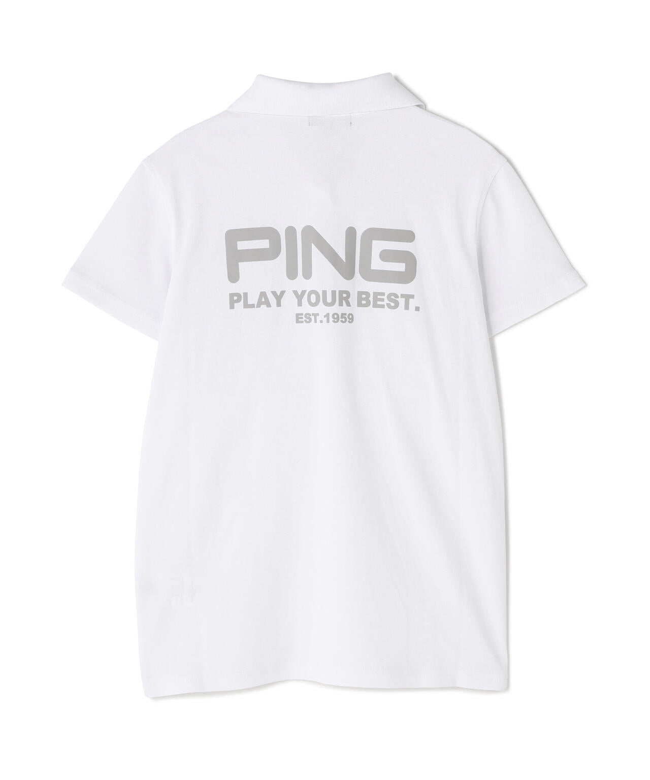 【PING APPAREL】PING SUPER SHELTER 06カノコ半袖ポロシャツ <PERFORMANCE> (LADIES)