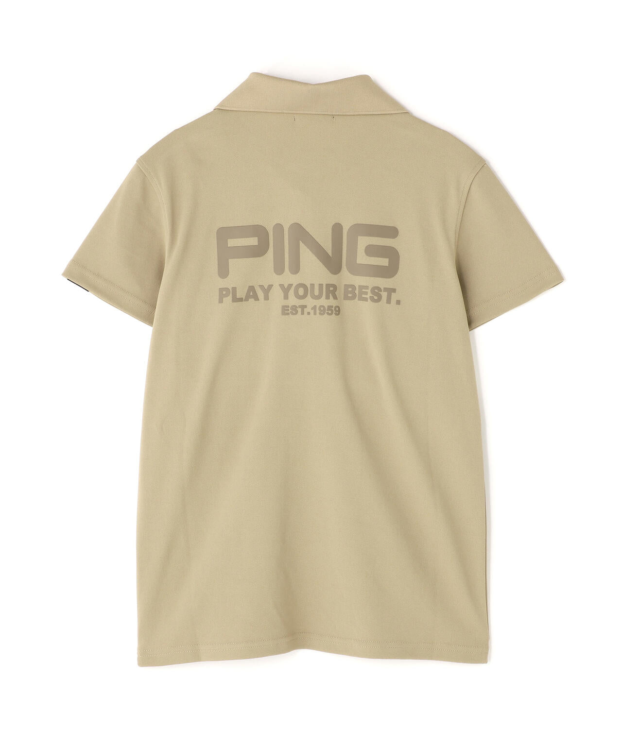 【PING APPAREL】PING SUPER SHELTER 06カノコ半袖ポロシャツ <PERFORMANCE> (LADIES)