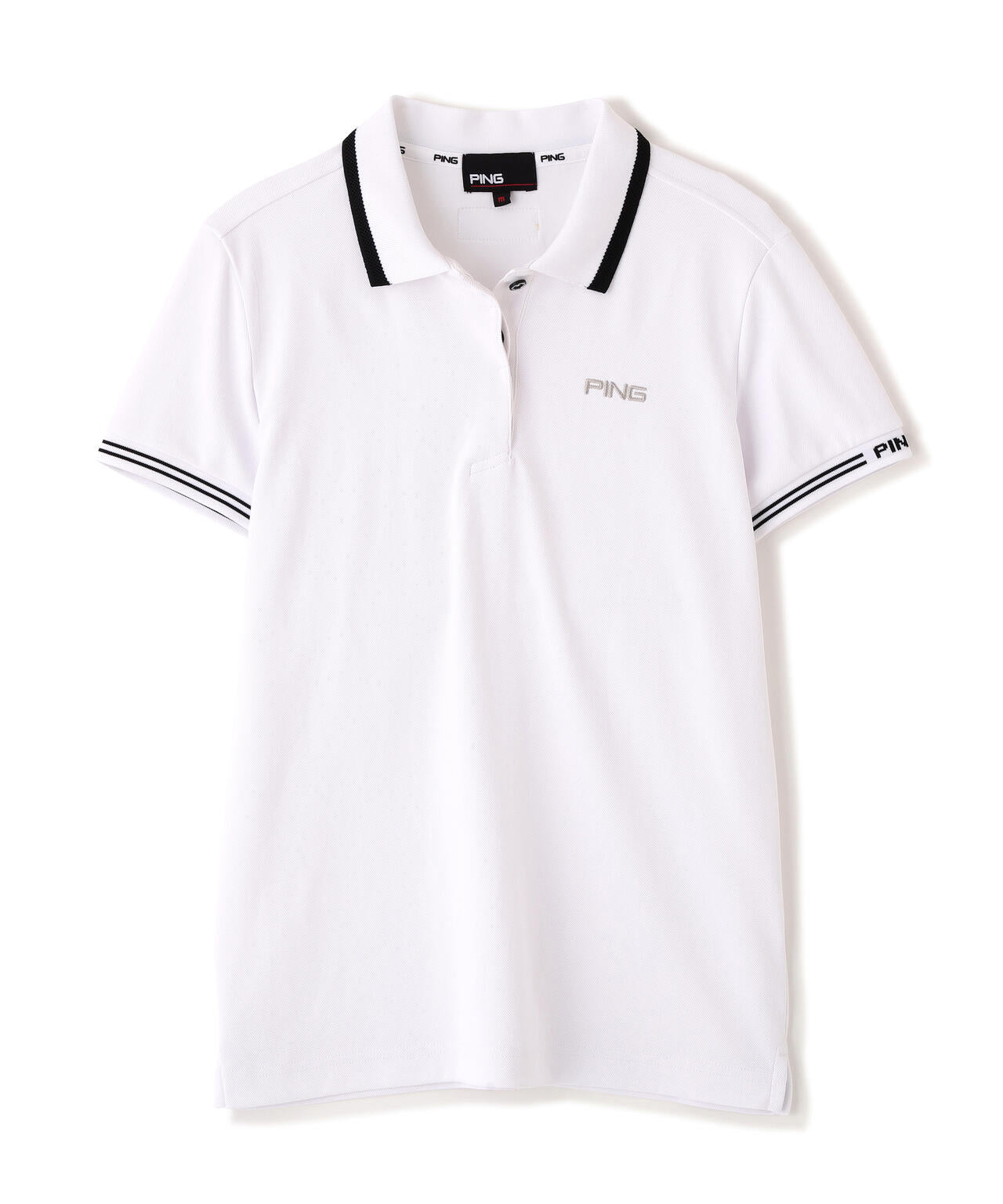 【PING APPAREL】【接触冷感・UVカット】スーパーシェルター06半袖ポロシャツ <GOLD> (LADIES)