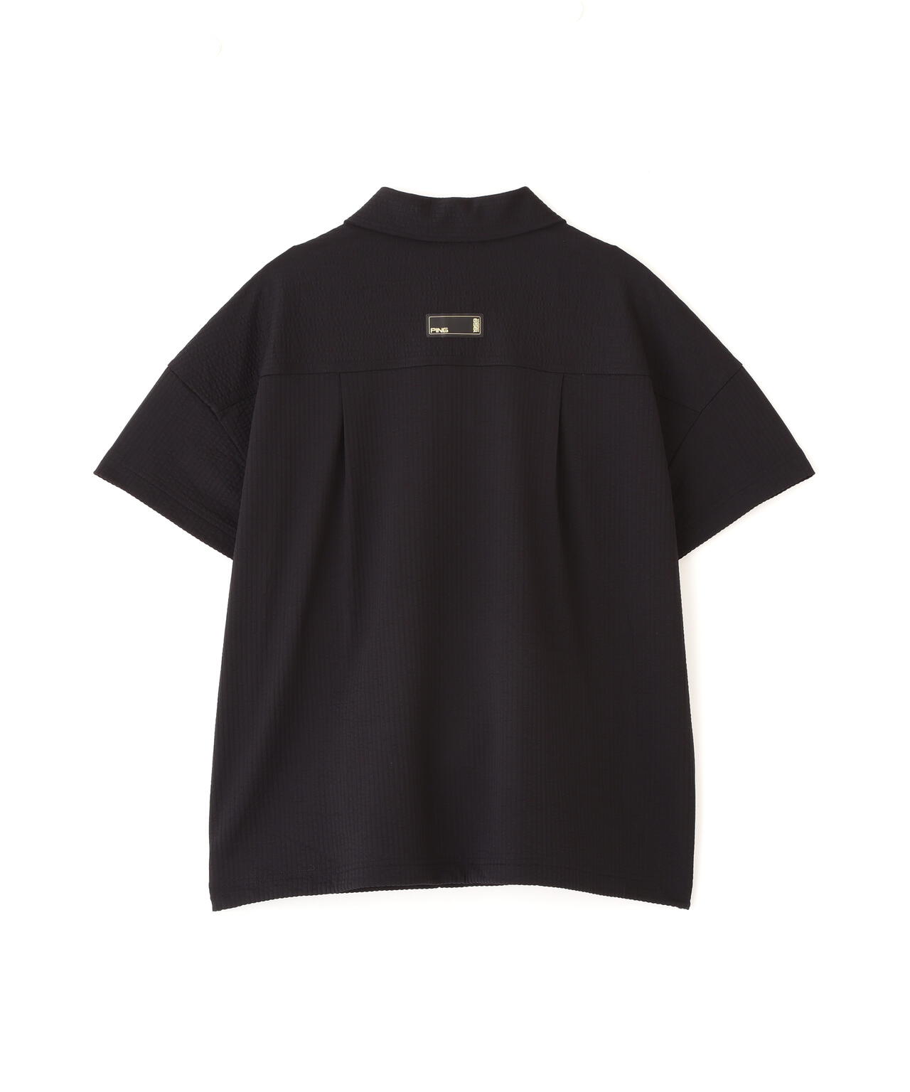 【PING APPAREL】PEサッカー半袖ポロシャツ <GOLD> (LADIES)