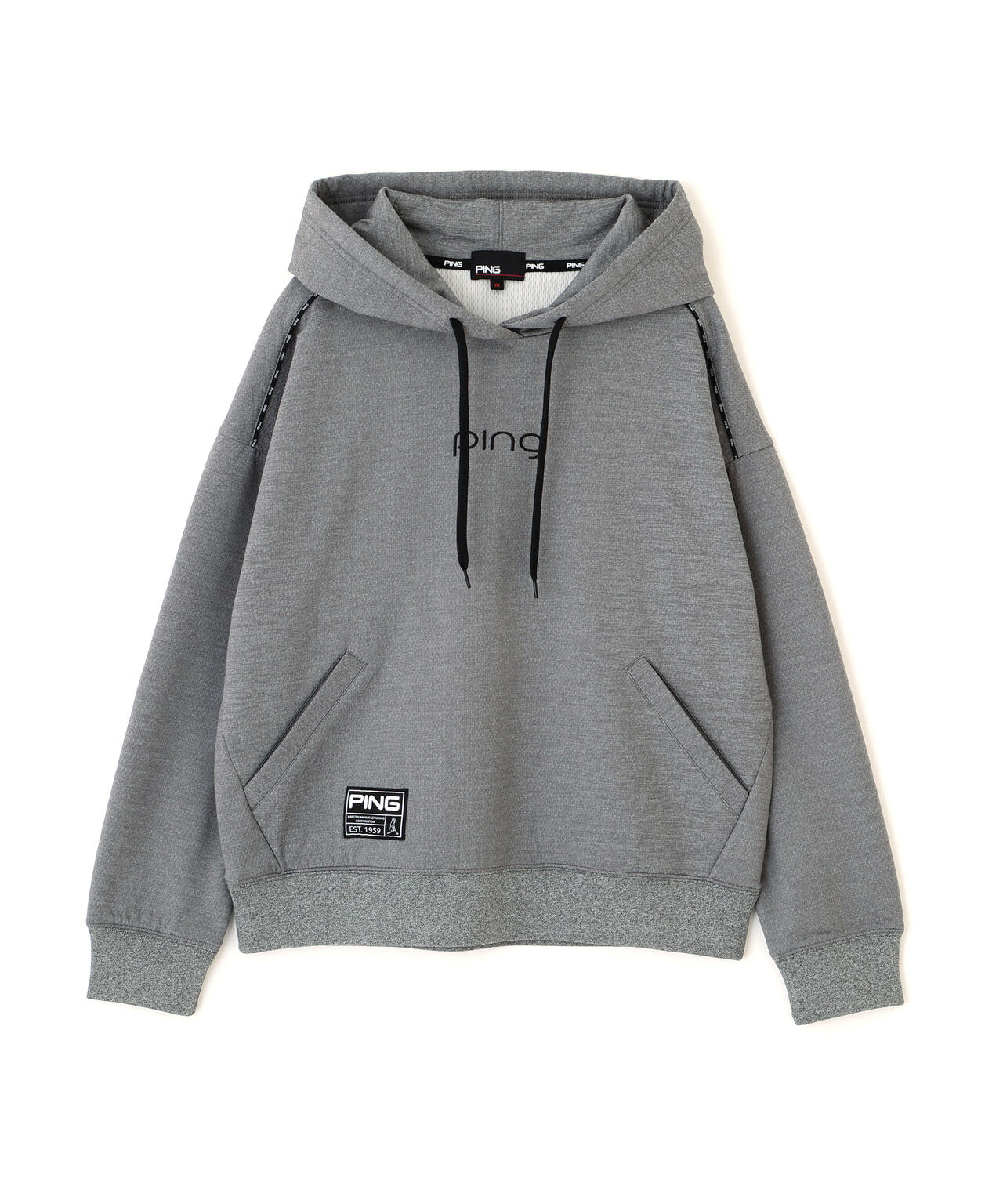 【PING APPAREL】エンボスロゴスウェットフーディプルオーバー <GOLD> (LADIES)