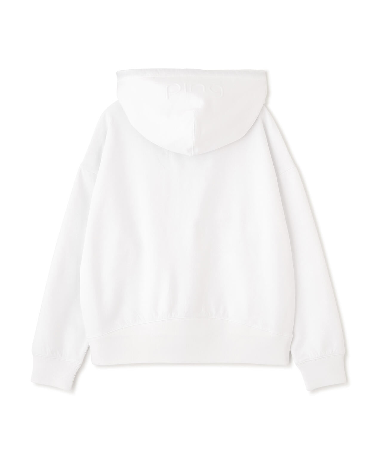 【PING APPAREL】エンボスロゴスウェットフーディプルオーバー <GOLD> (LADIES)