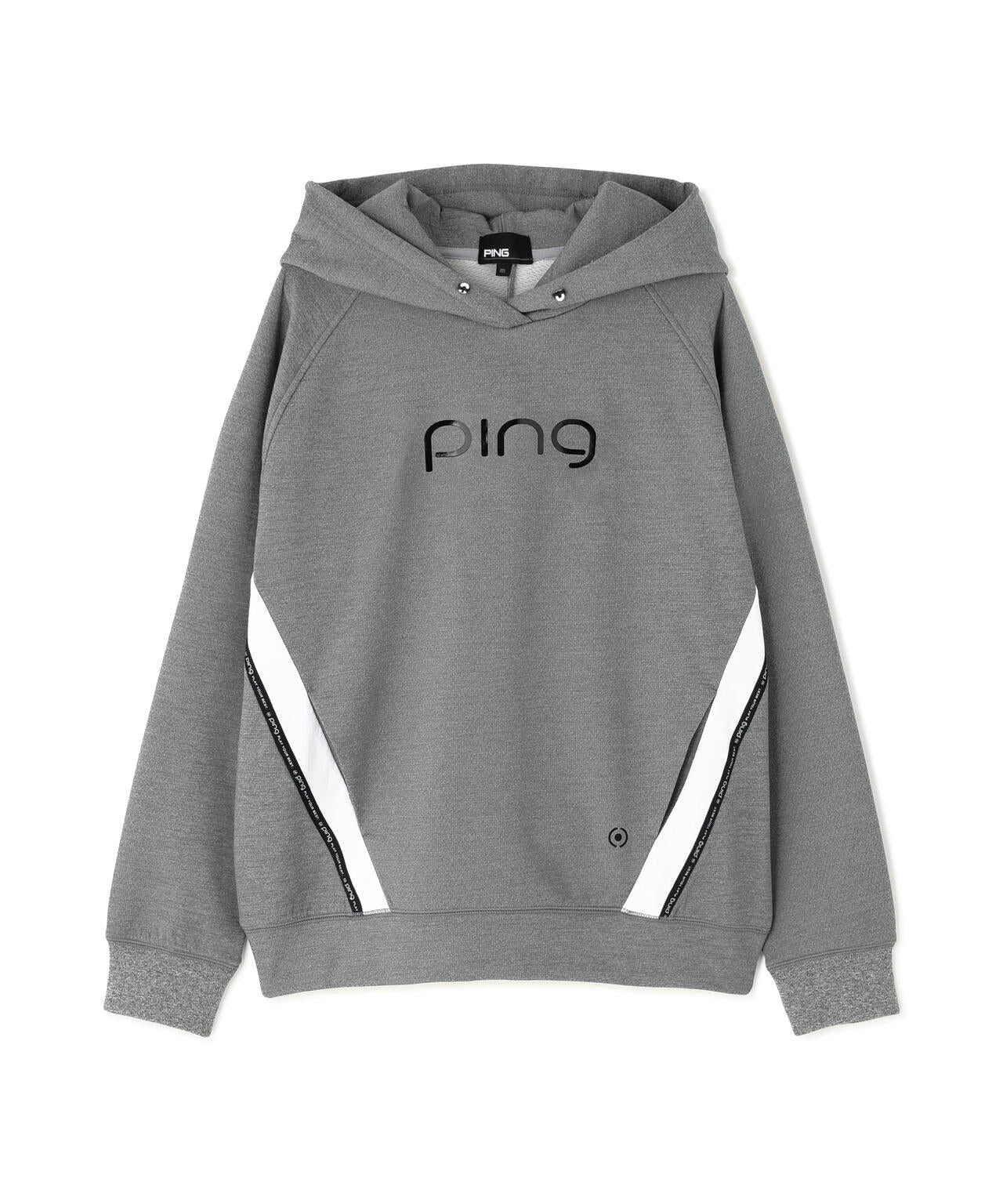 【PING APPAREL】全方向ストレッチ接結裏メッシュ切替ロゴテープスウェットフーディ <PERFORMANCE> (LADIES)