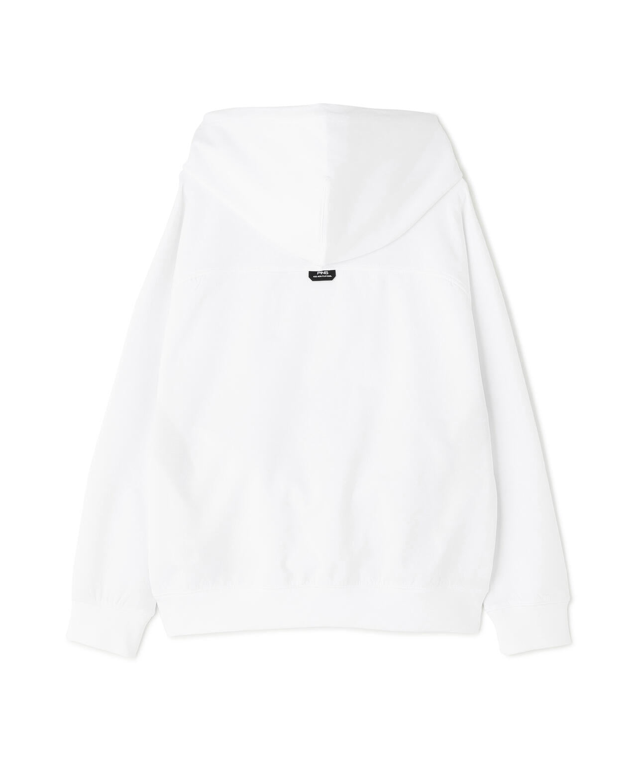 【PING APPAREL】全方向ストレッチ接結裏メッシュ切替ロゴテープスウェットフーディ <PERFORMANCE> (LADIES)